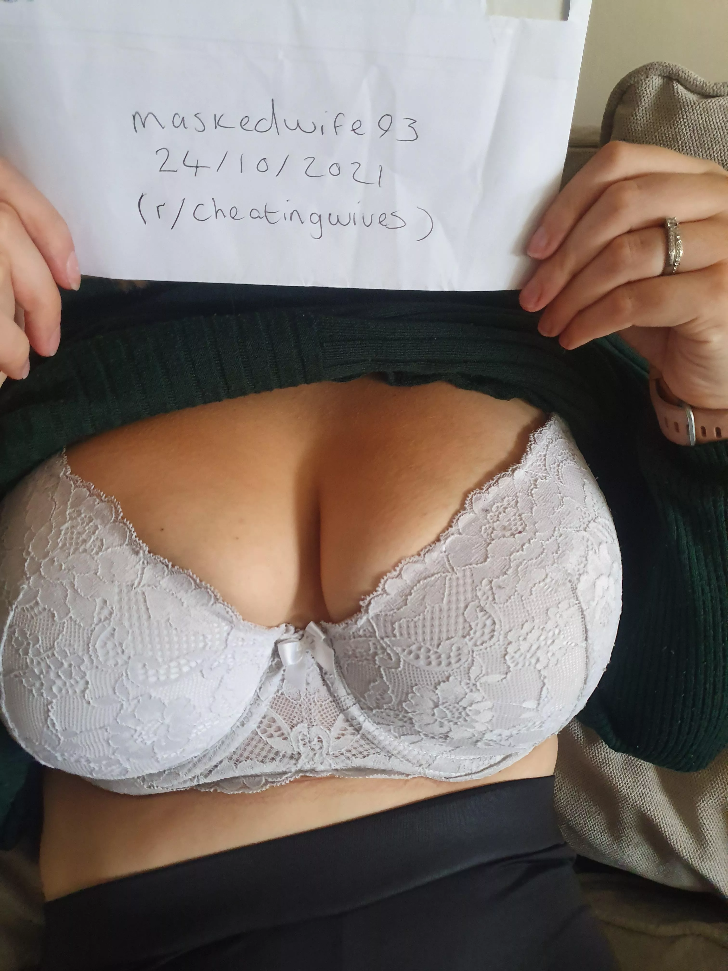 Verify my titties please! I want to play. posted by maskedwife93