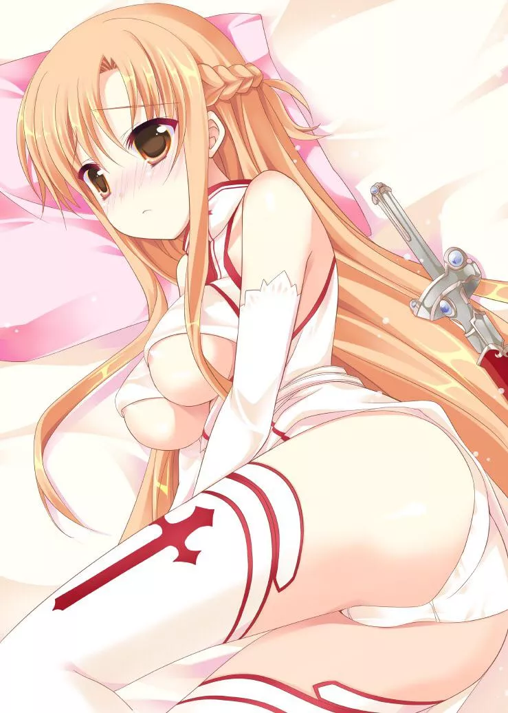 Very lewd and very cute Asuna posted by diegorivera9