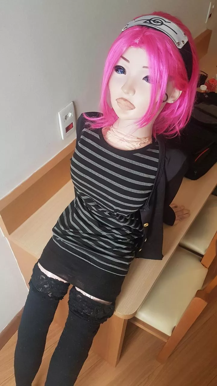 Very very smart AI Sexdoll Naruto Sakura cosplay ! posted by spacebear7778