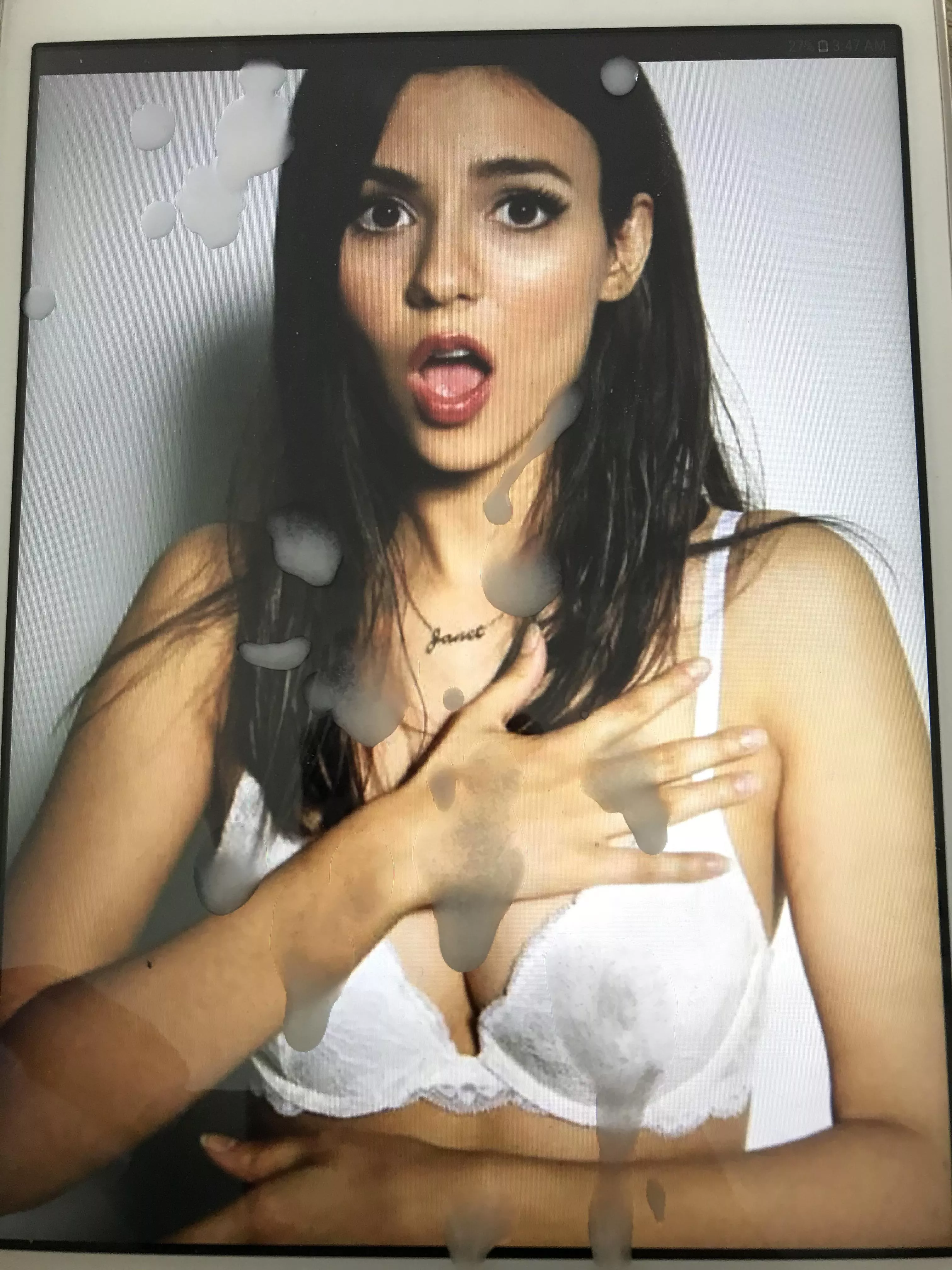 Victoria Justice took my load 💦 posted by thewankerman12