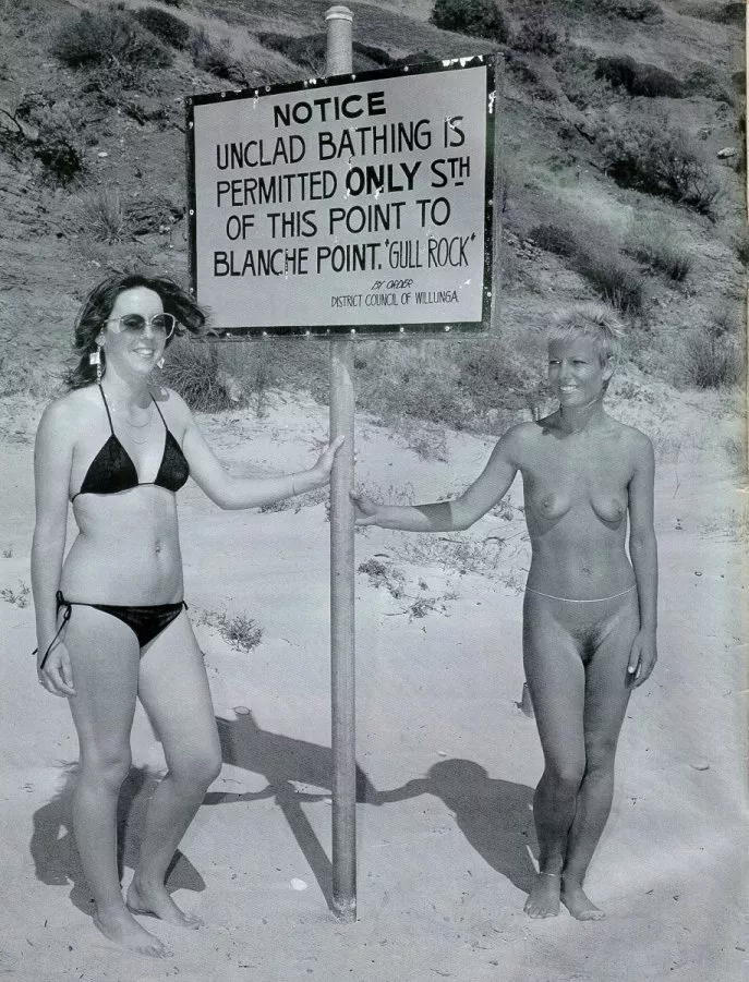 Vintage: Unclad Bathing (Gull Rock National Park, Willunga, South Australia) posted by bobettebobqc