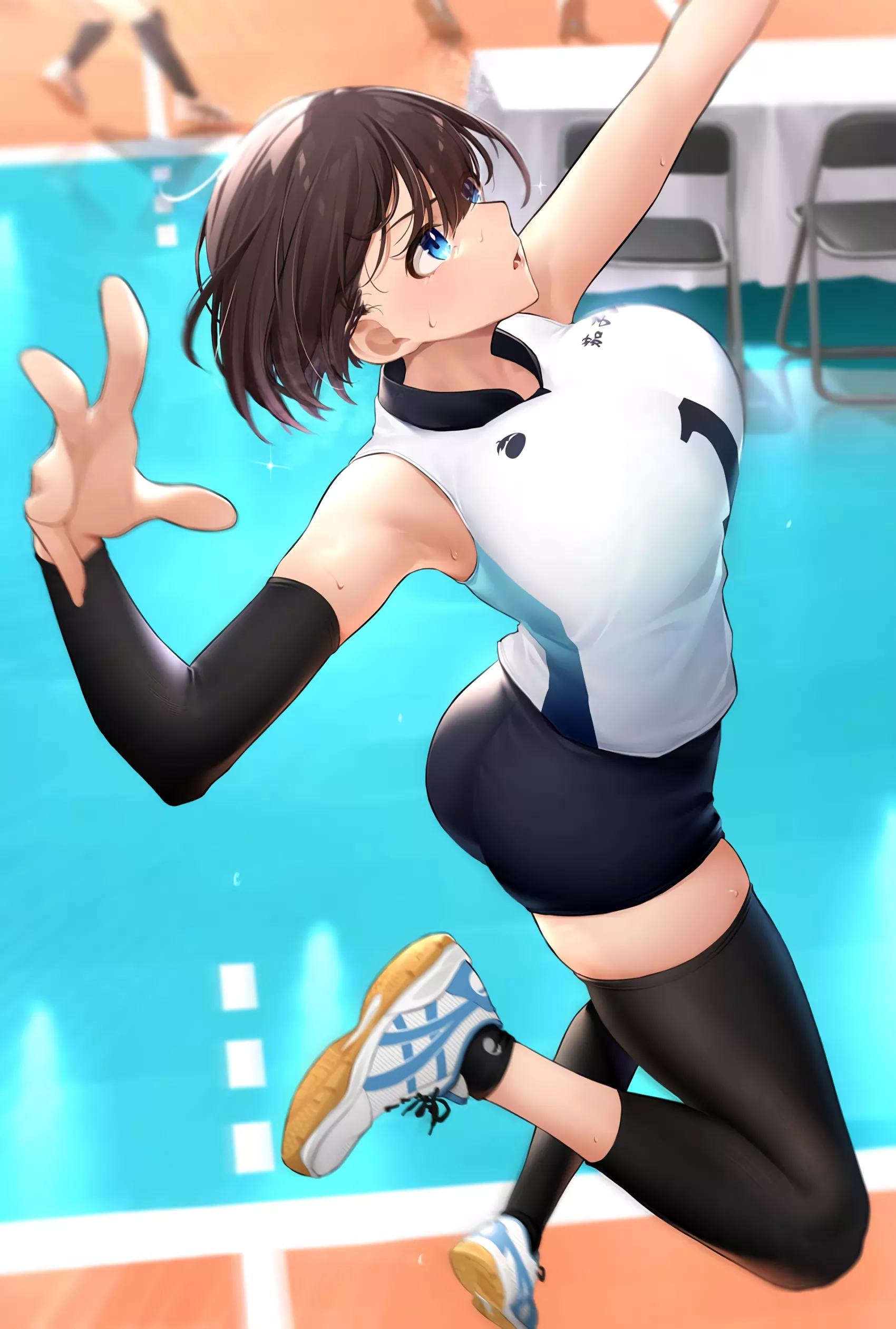 Volleyball Player (Vegetablenabe) [Original] posted by elegantloveglimmer