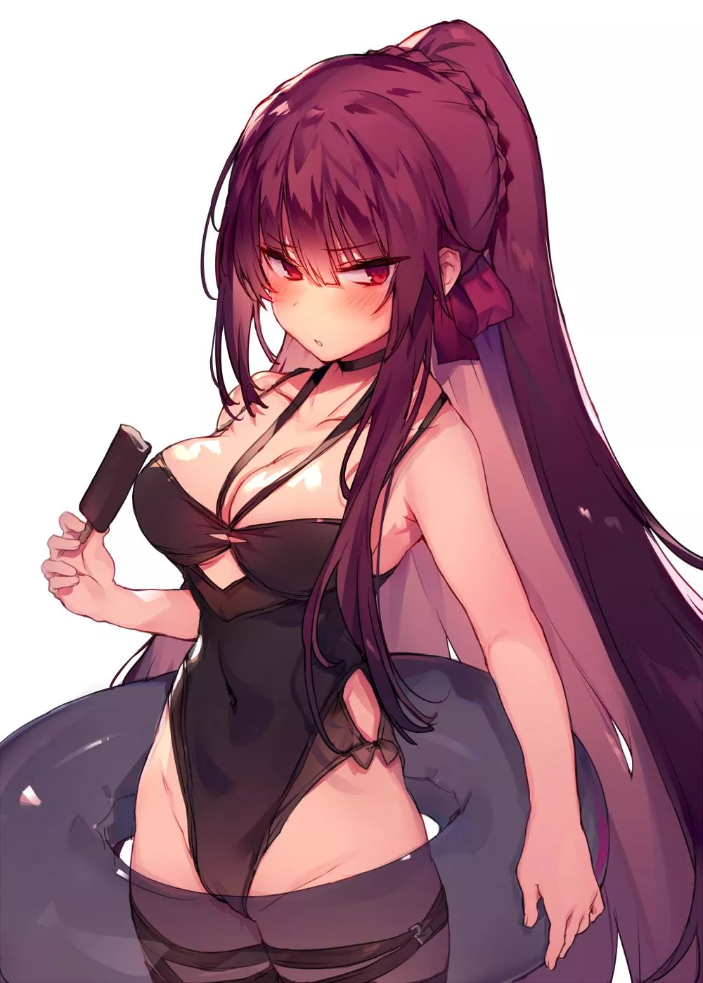 WA2000 Beach Day Eating Ice Cream (Soukou Makura) [Girls Frontline] posted by sequence_string