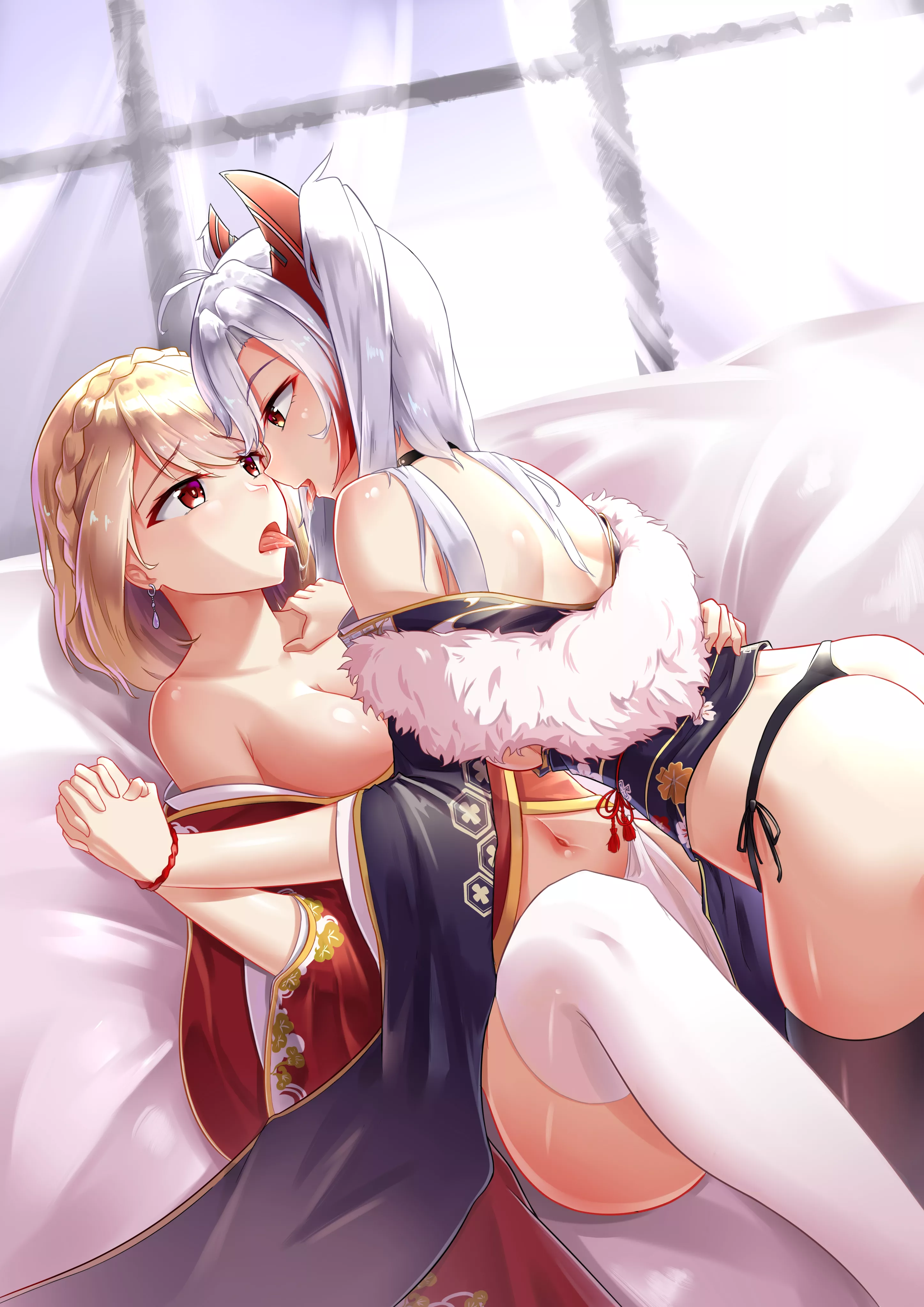 Wales x Eugen [Azur Lane] posted by NguyenBangGiang