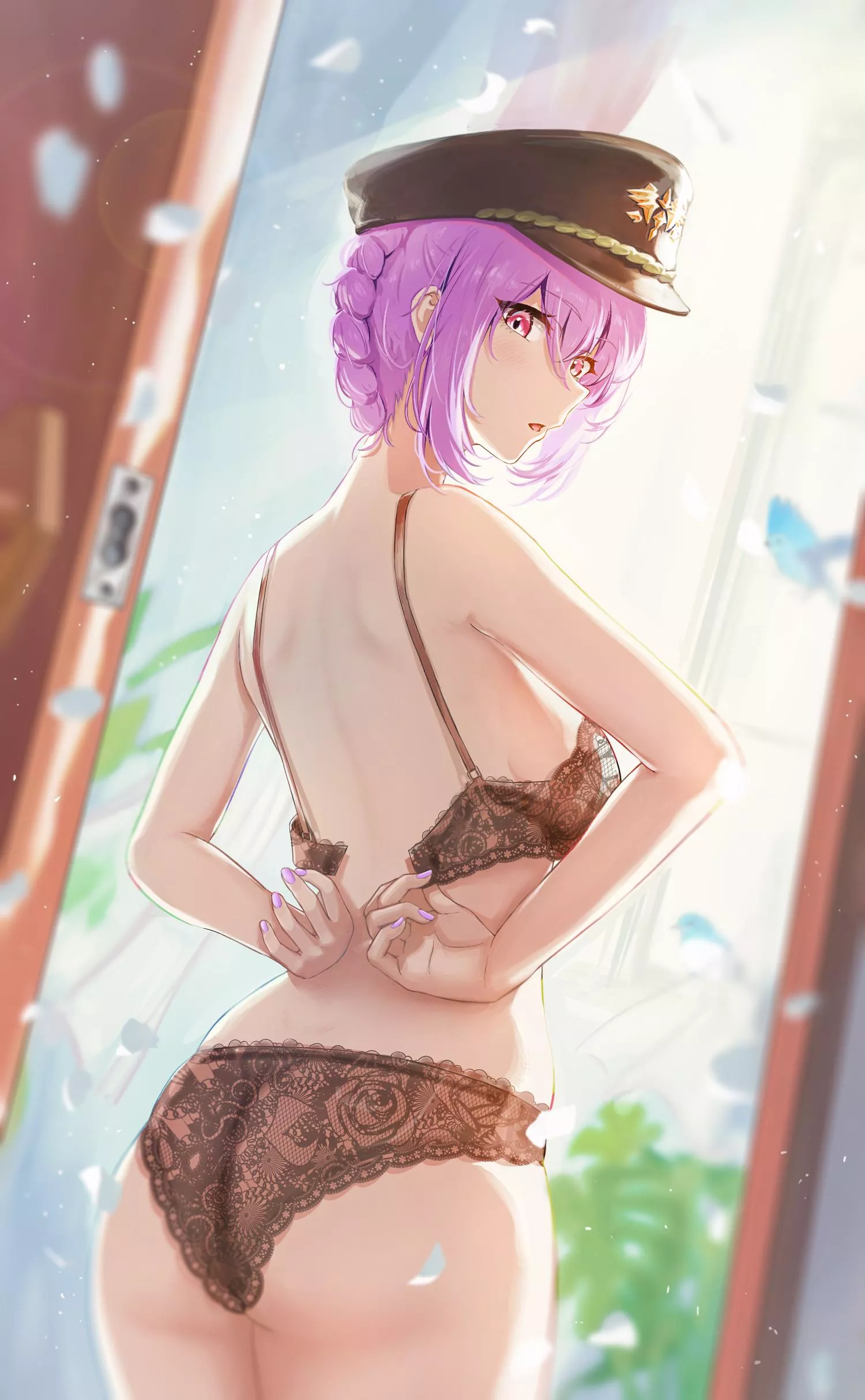 Walking in on her Changing [Original] posted by CheetahSperm18