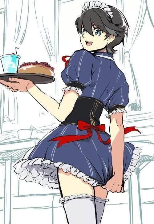 Wanna be a cute maid boi for Daddy. Happy valentine's day y'all! posted by kitty-supremacy