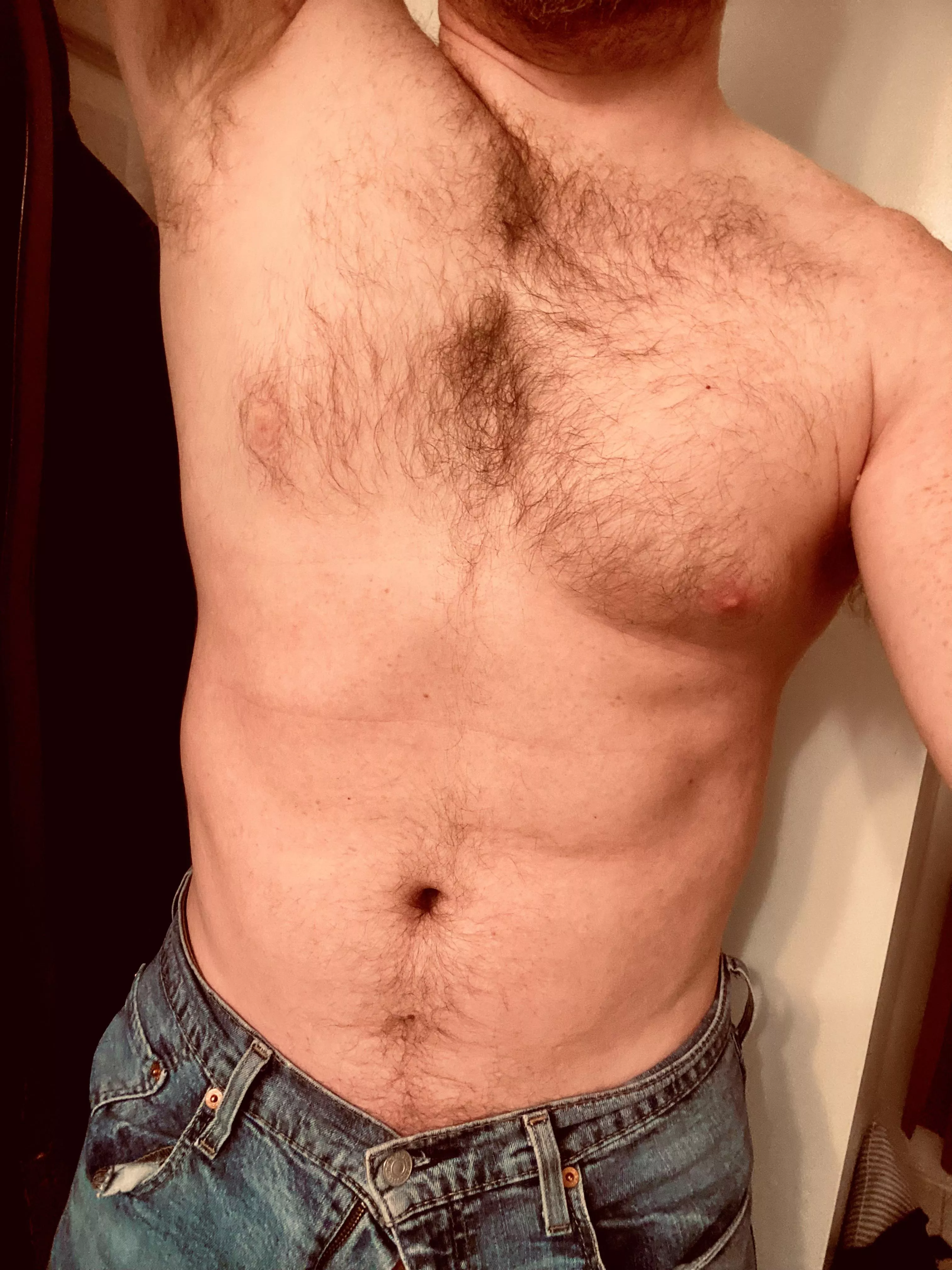 Wanna rub my chest? posted by thickguy789