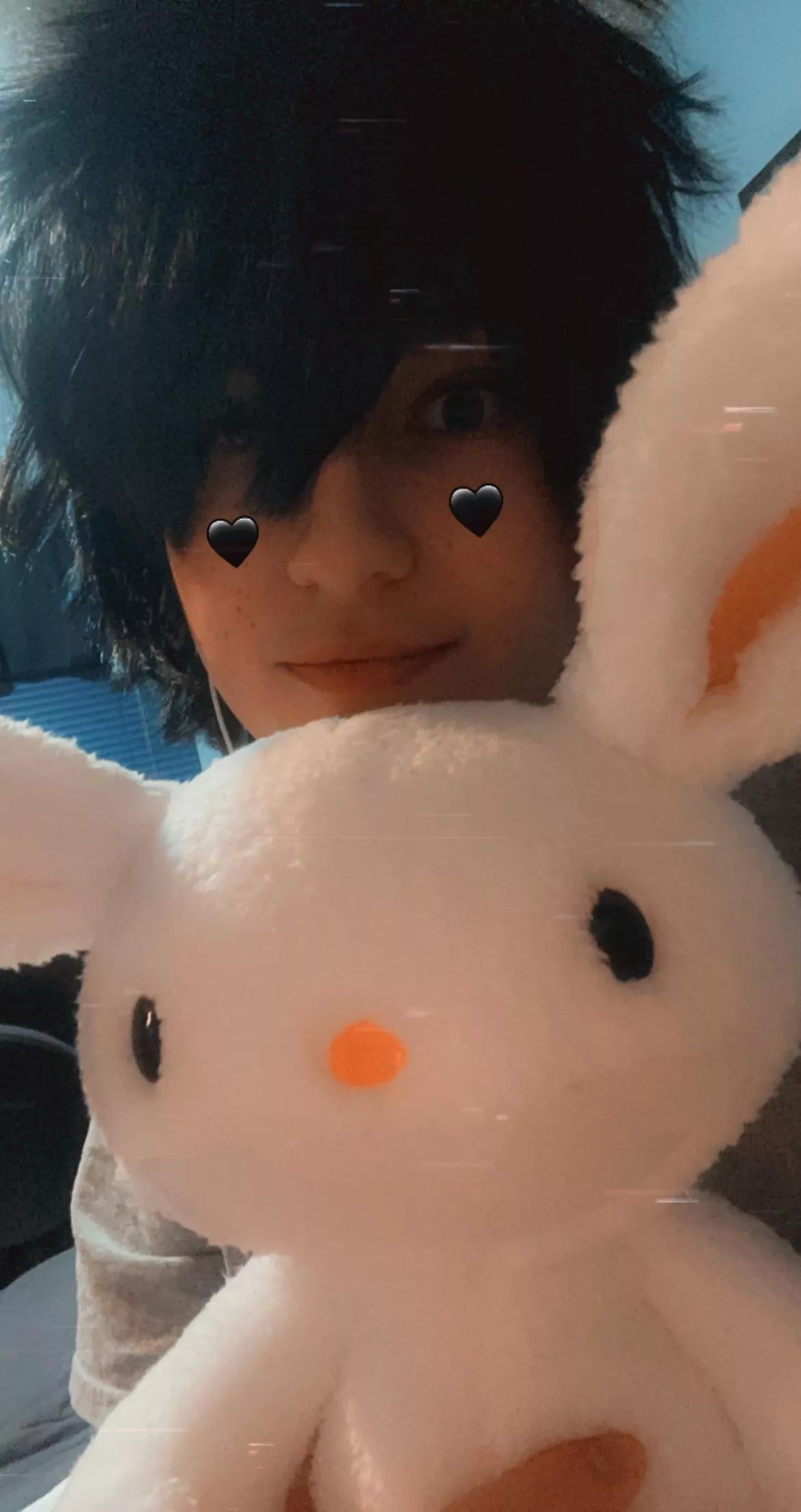 Wanna snuggle with me and my Max plushie? I promise I’ll be a good boy posted by neekonekonii