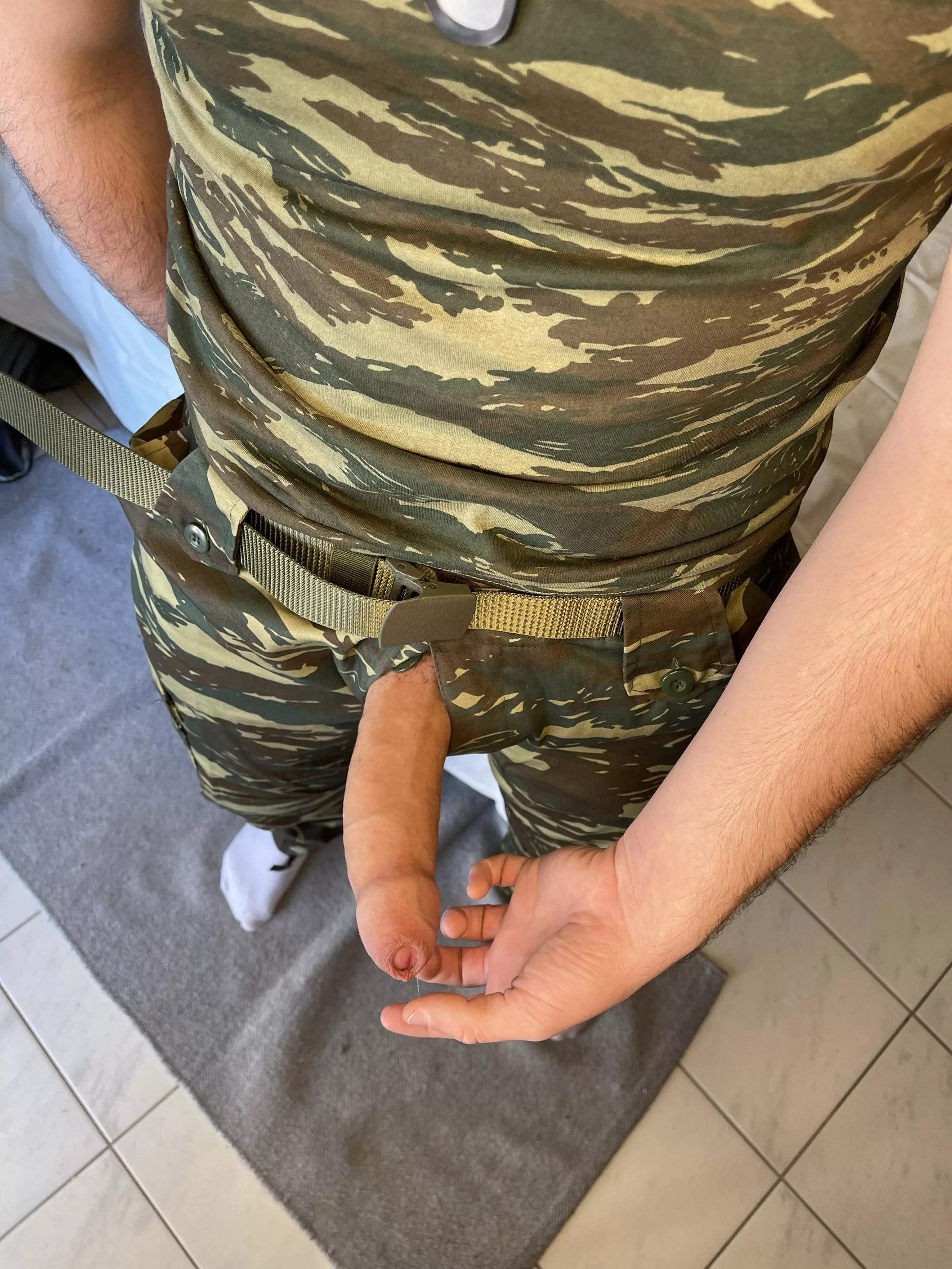 Wanna suck this army dick? posted by paulroy331