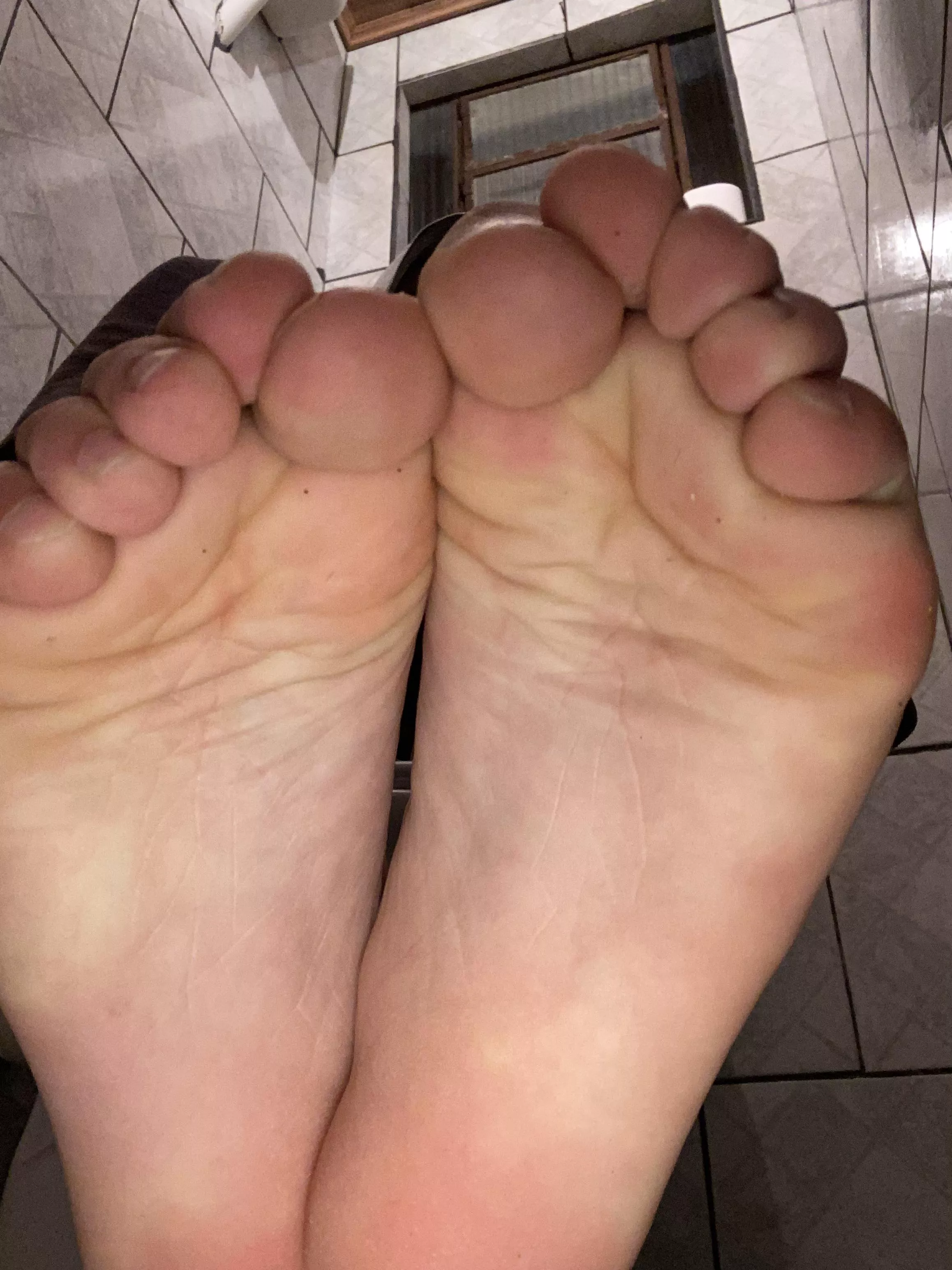 wanna taste it? 🙈 my wrinkled sole n curled toes please u? 😋😏 dms/pms r welcome posted by pessbeach