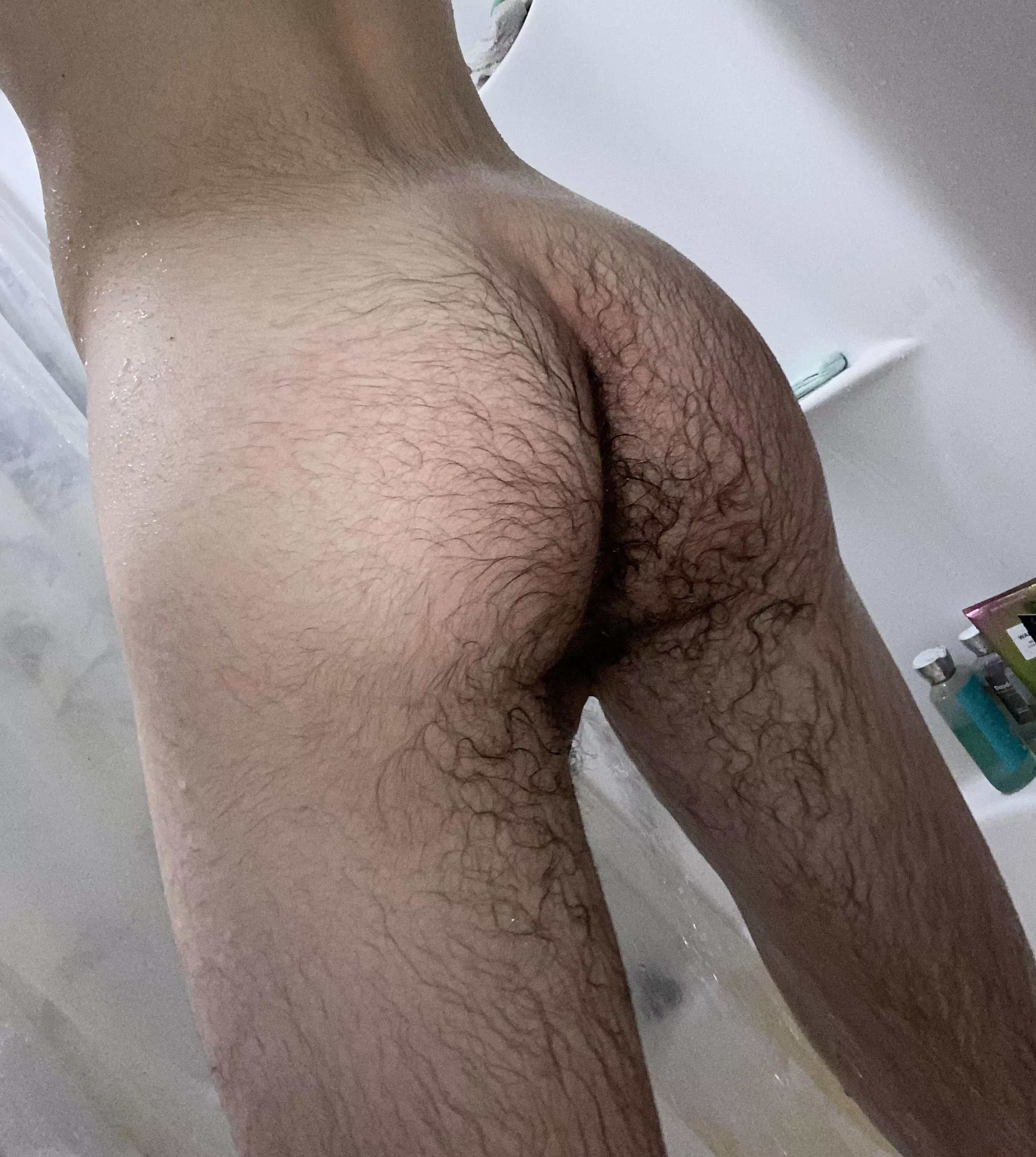 Want to grab my hairy ass? posted by randomguy0416