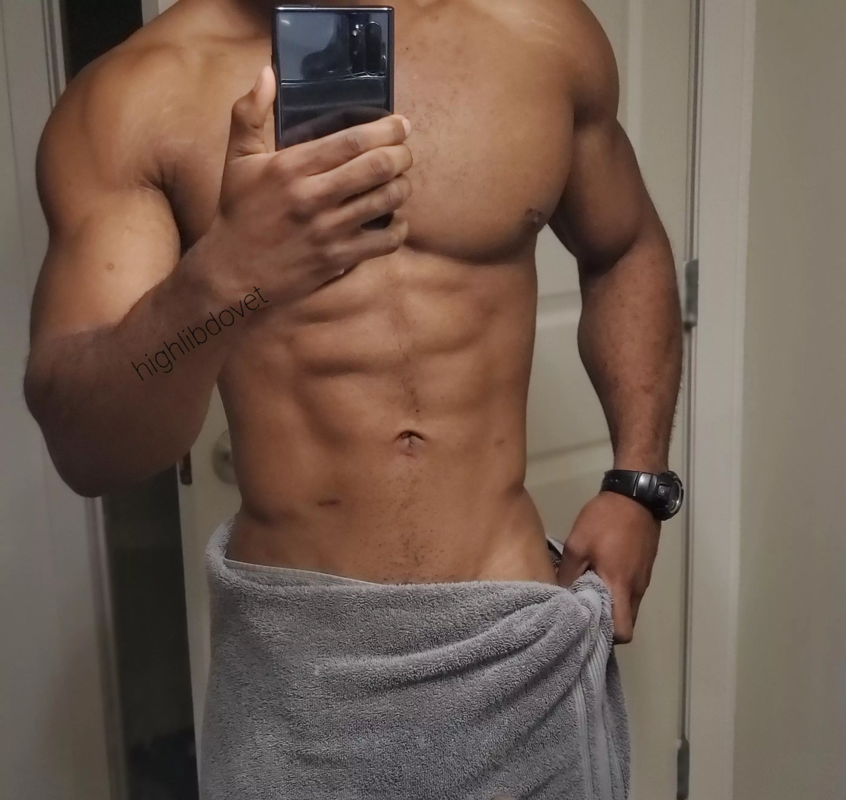 Want to make (M)e drop the towel? posted by highlibidovet