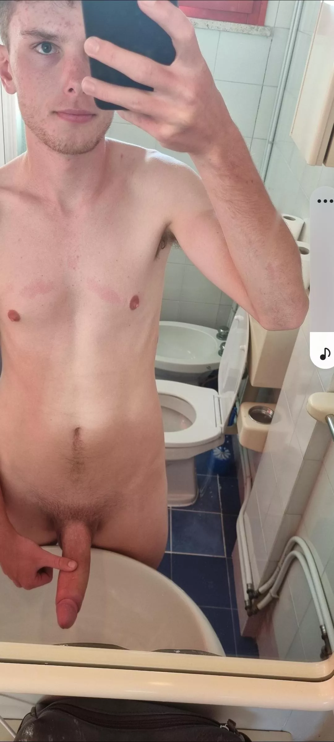 Want to taste my teen cock? posted by temporarynude