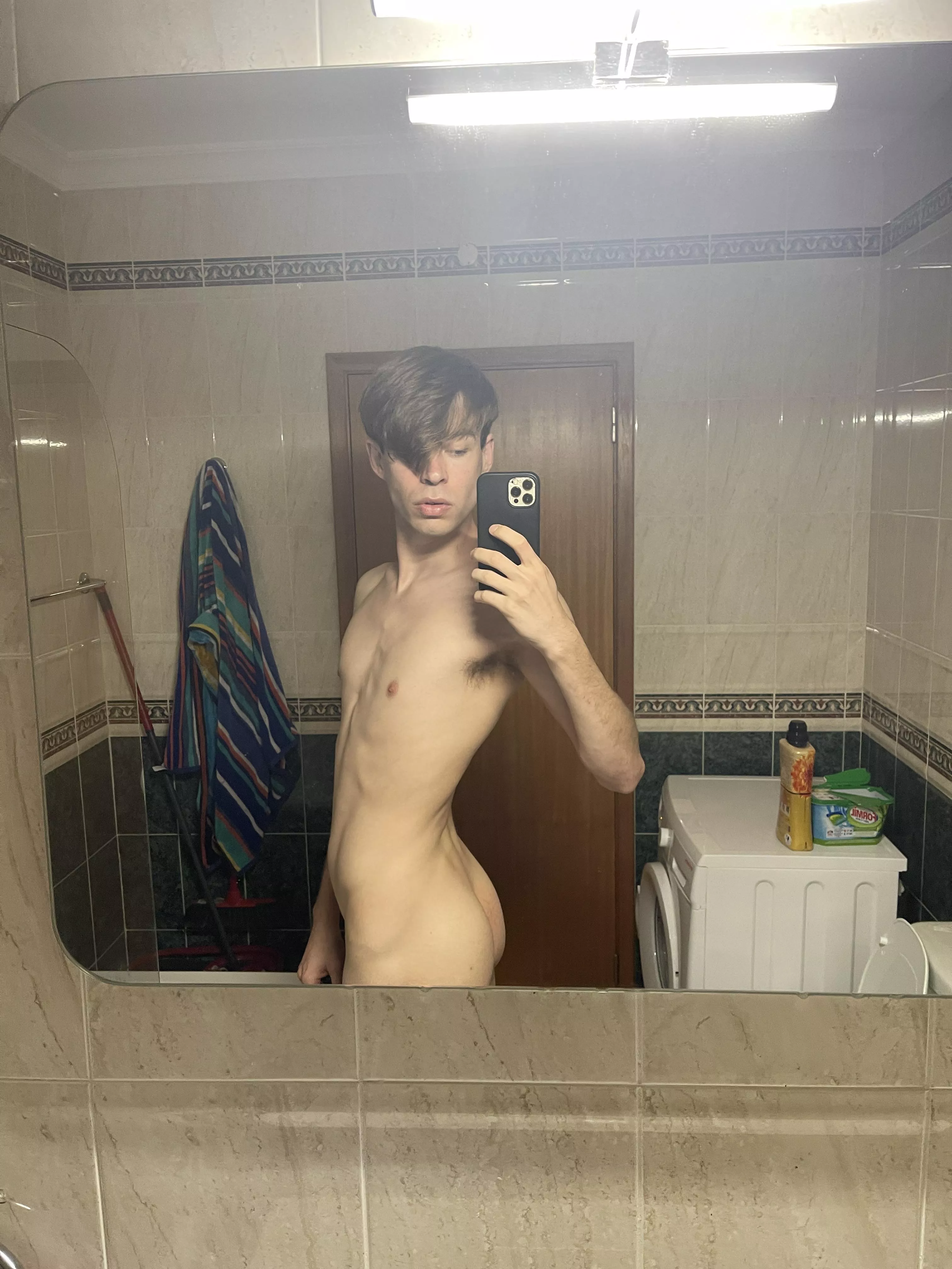 Was told to do the laundry but took this for you instead 🍑 posted by Twink_Twins