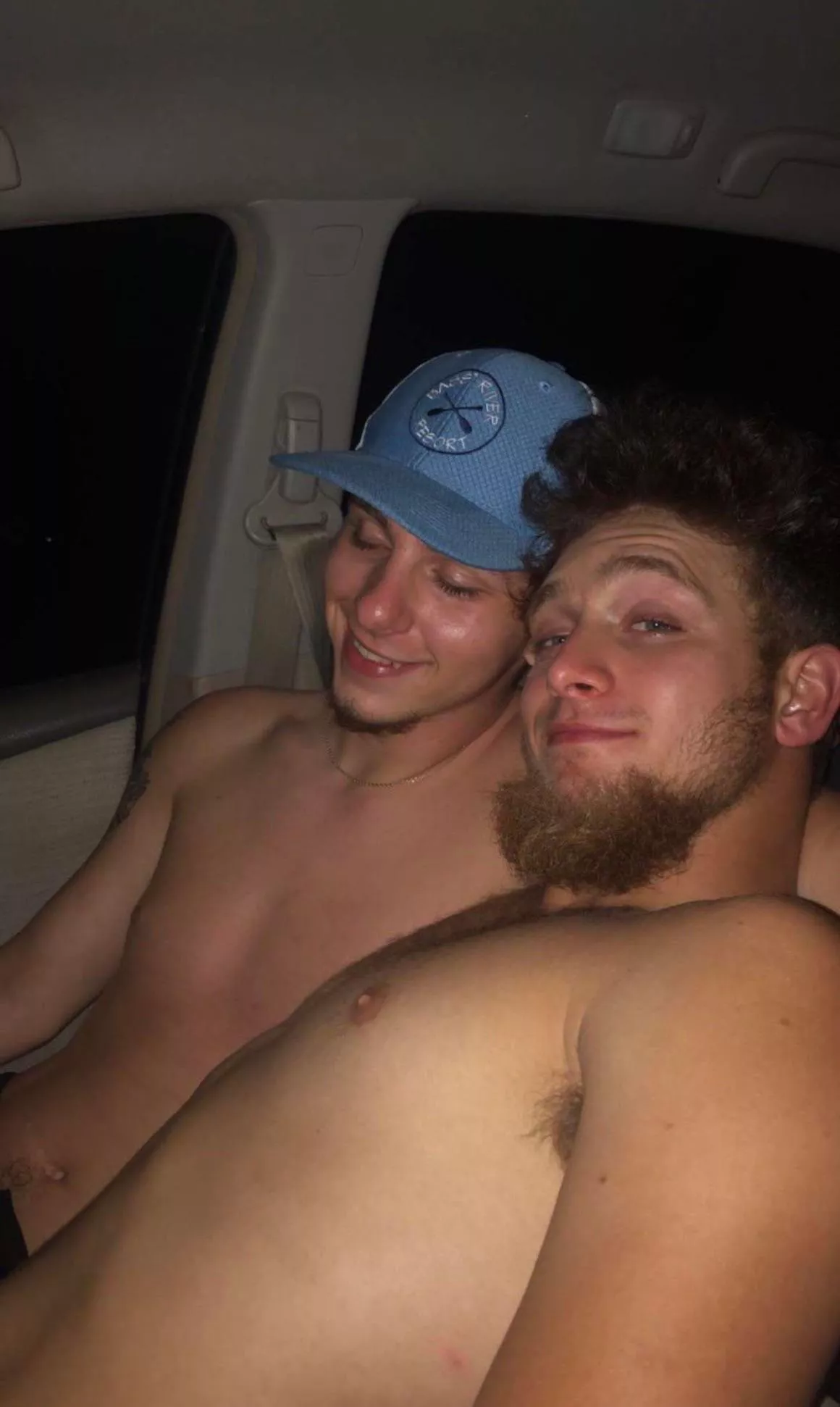 We got drunk and jerked off together. Wanna see? posted by justin3391