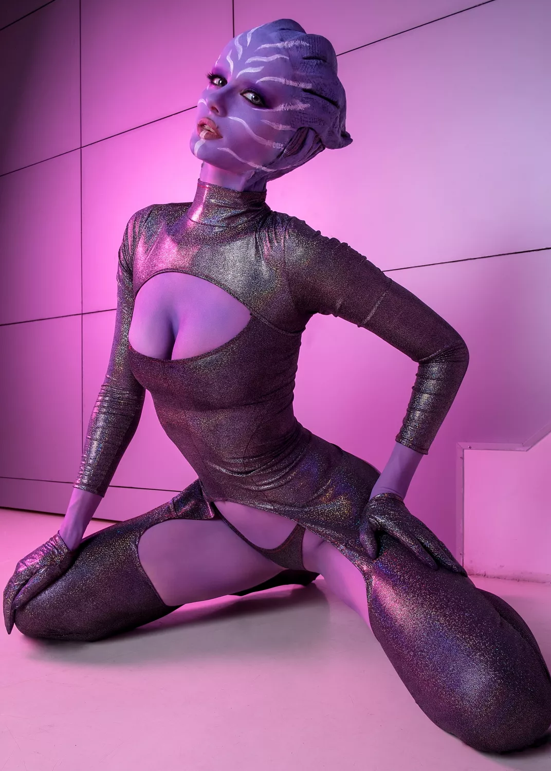 Welcome to the Afterlife! Asari cosplay by me posted by Tniwe