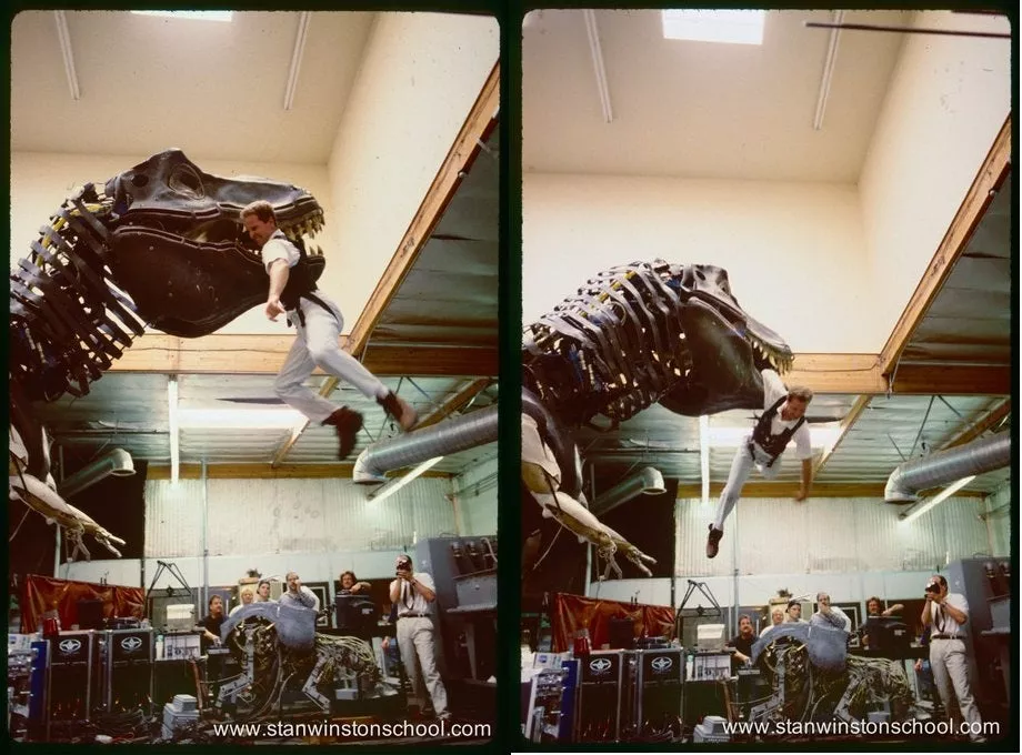 Well, I found pictures of what seems to be an old Jurassic Park animatronic prop. If you had the coin, that could be turned into quite the vore toy, would't you say? posted by SmilingWalrus