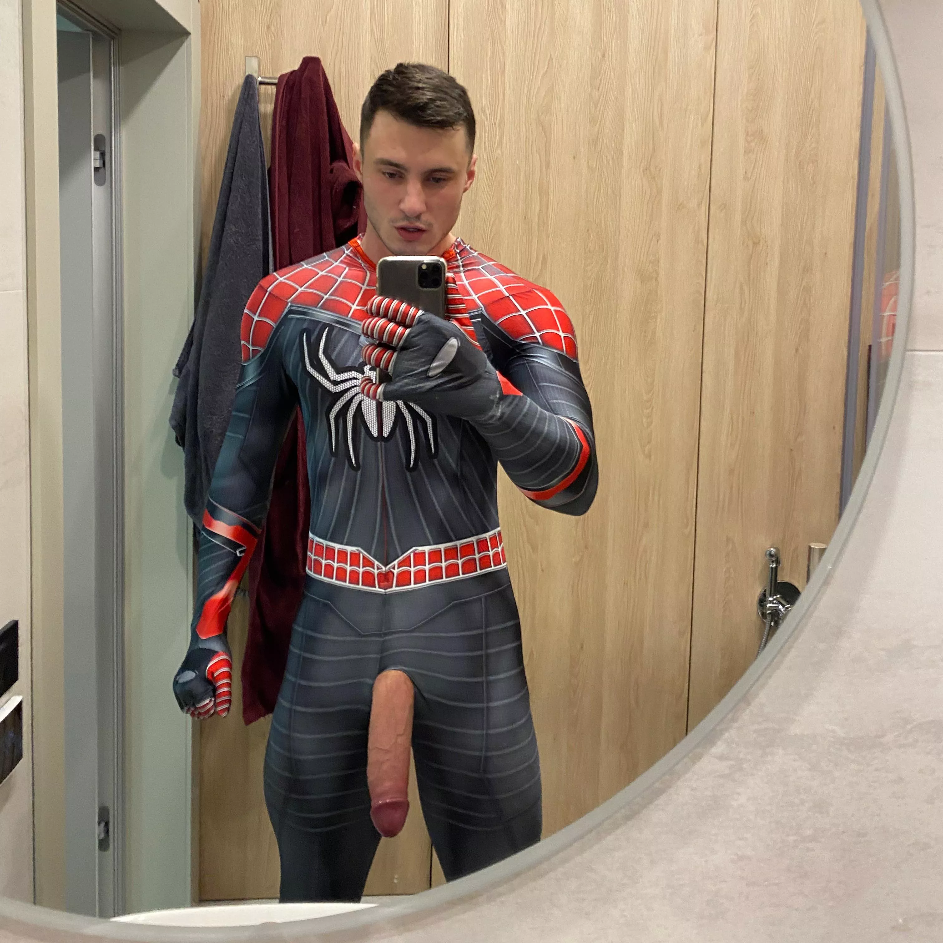 Well â€¦ Itâ€™s hard to wear such outfits with my dick but I found a solution posted by Max_barz