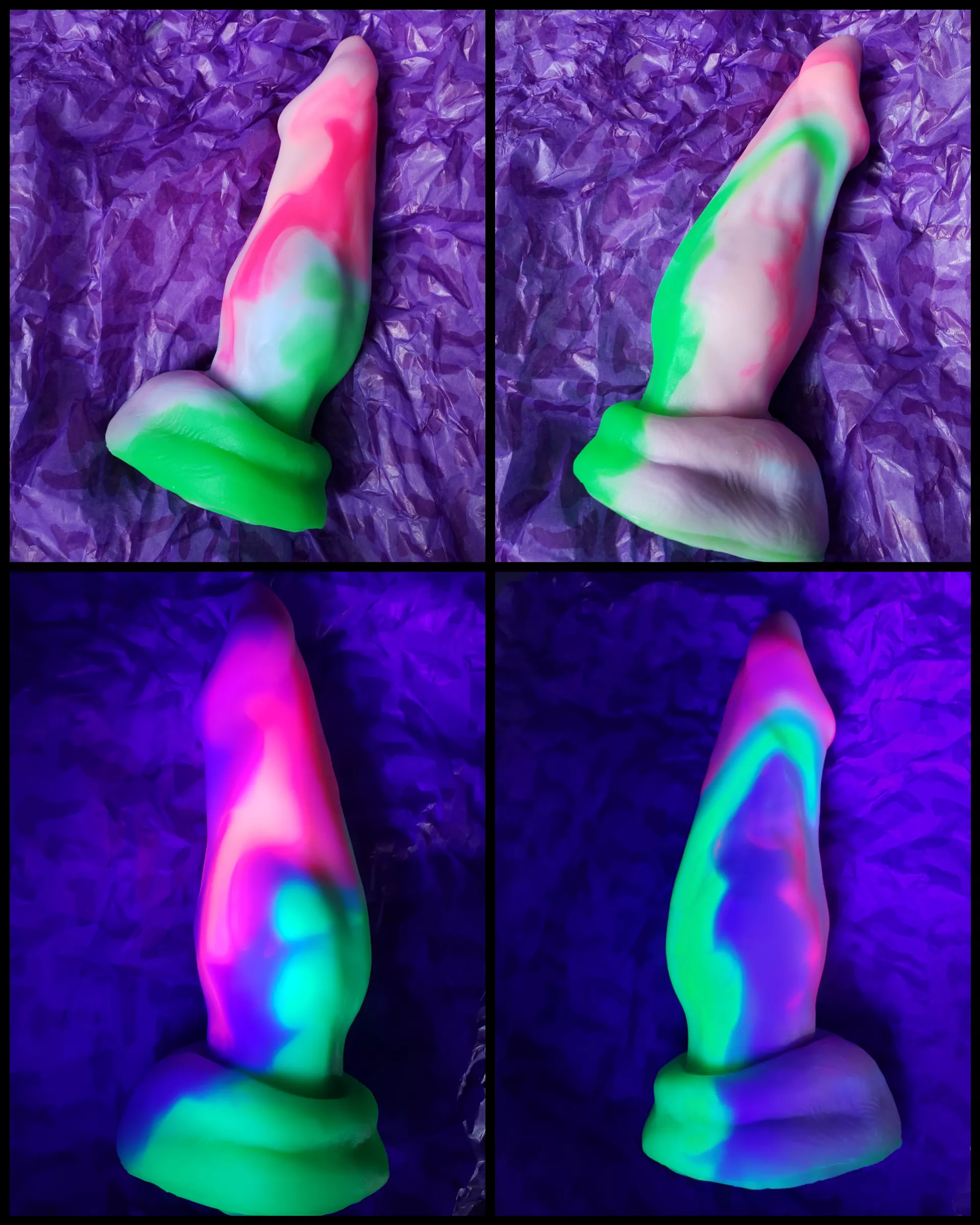 Werewolf Wednesday - this Rogue was already pretty, but check out that UV glow! posted by xxra