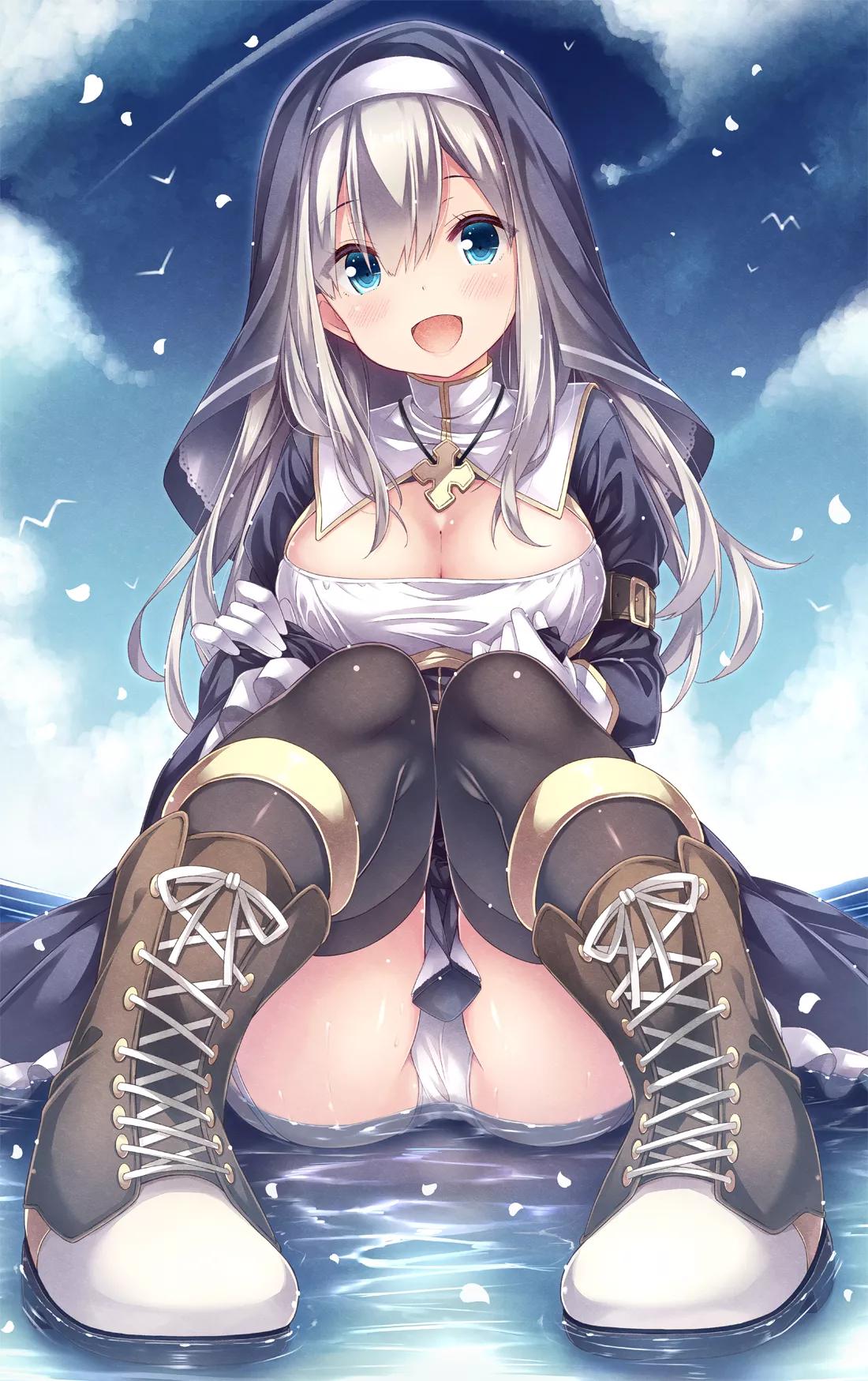 Wet Nun pantsu [Original] posted by TimTheEvoker5no3