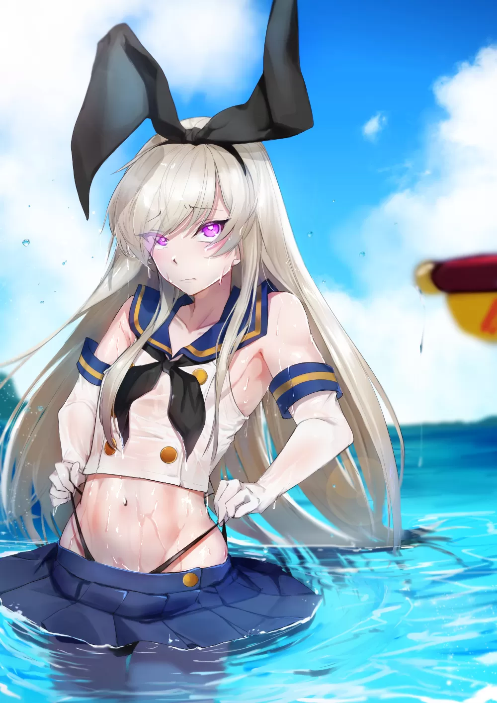 Wet Shimakaze-kun posted by pedoro_pedoro