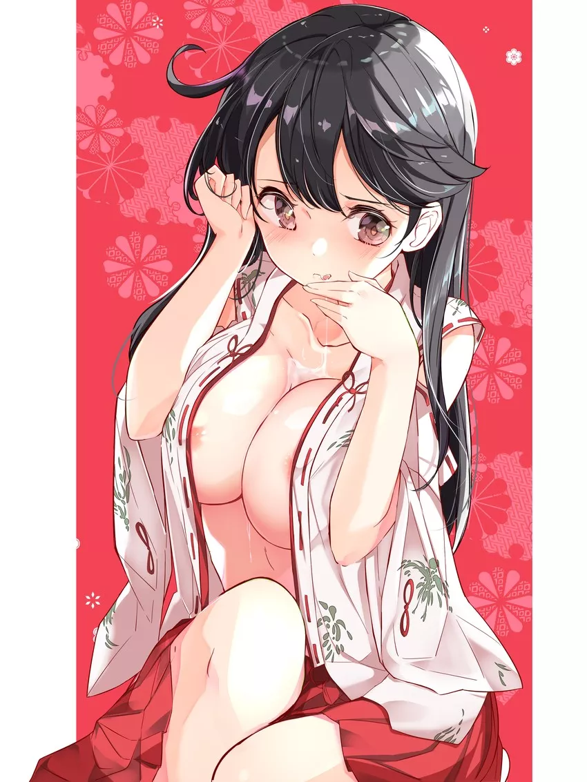 What a lewd shrine maiden posted by Emissary_of_Yuggoth