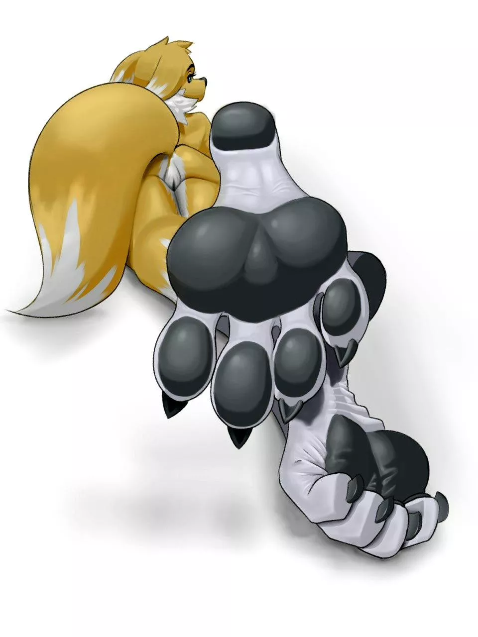 What a nice view from renamon's feet~ posted by Dry-Layer2346