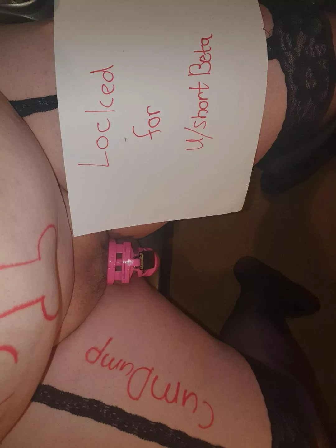 What a pathetic dicklet. Put your contempt and laughter in the comments. My Slave must read it. posted by shortBeta