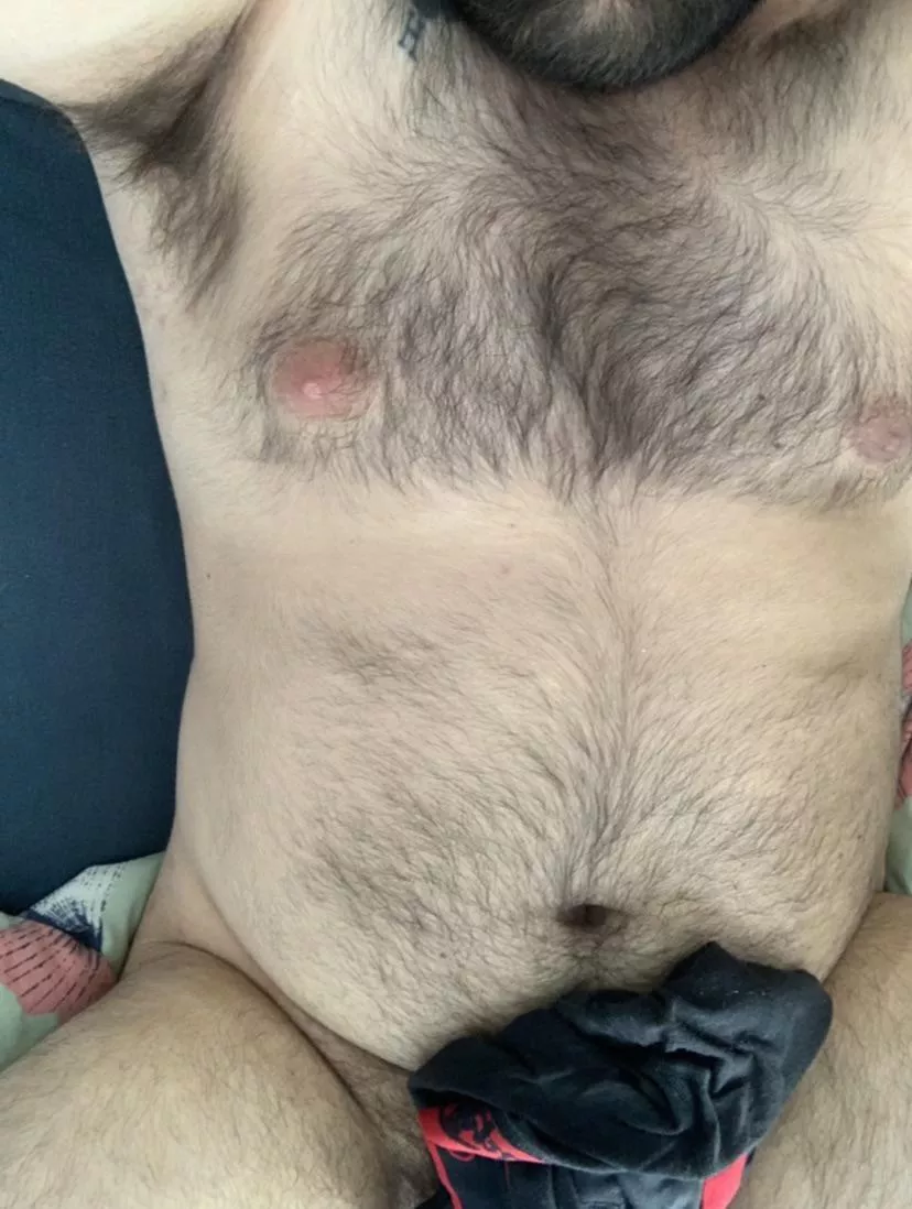 What are you gonna smell first? My pits or my underwear? posted by beardedshowoff96