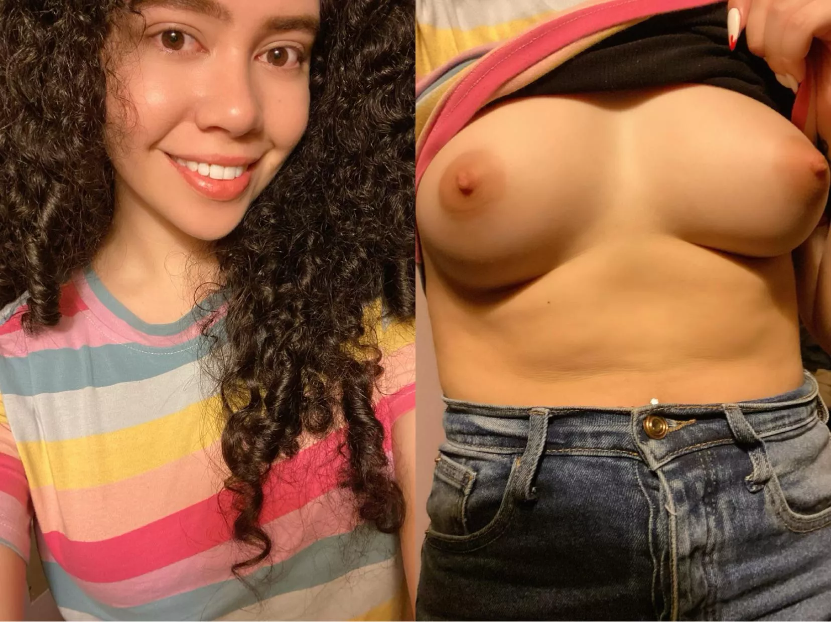 what did you notice [f]irst: my face or my tits :p ? posted by thatnerdjenna