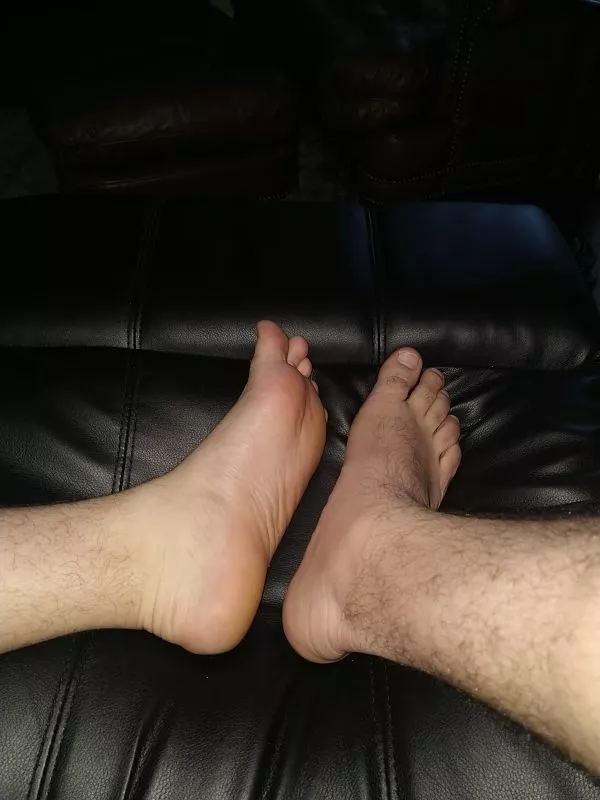 What do you think about my hard working feet? posted by mazdatranz