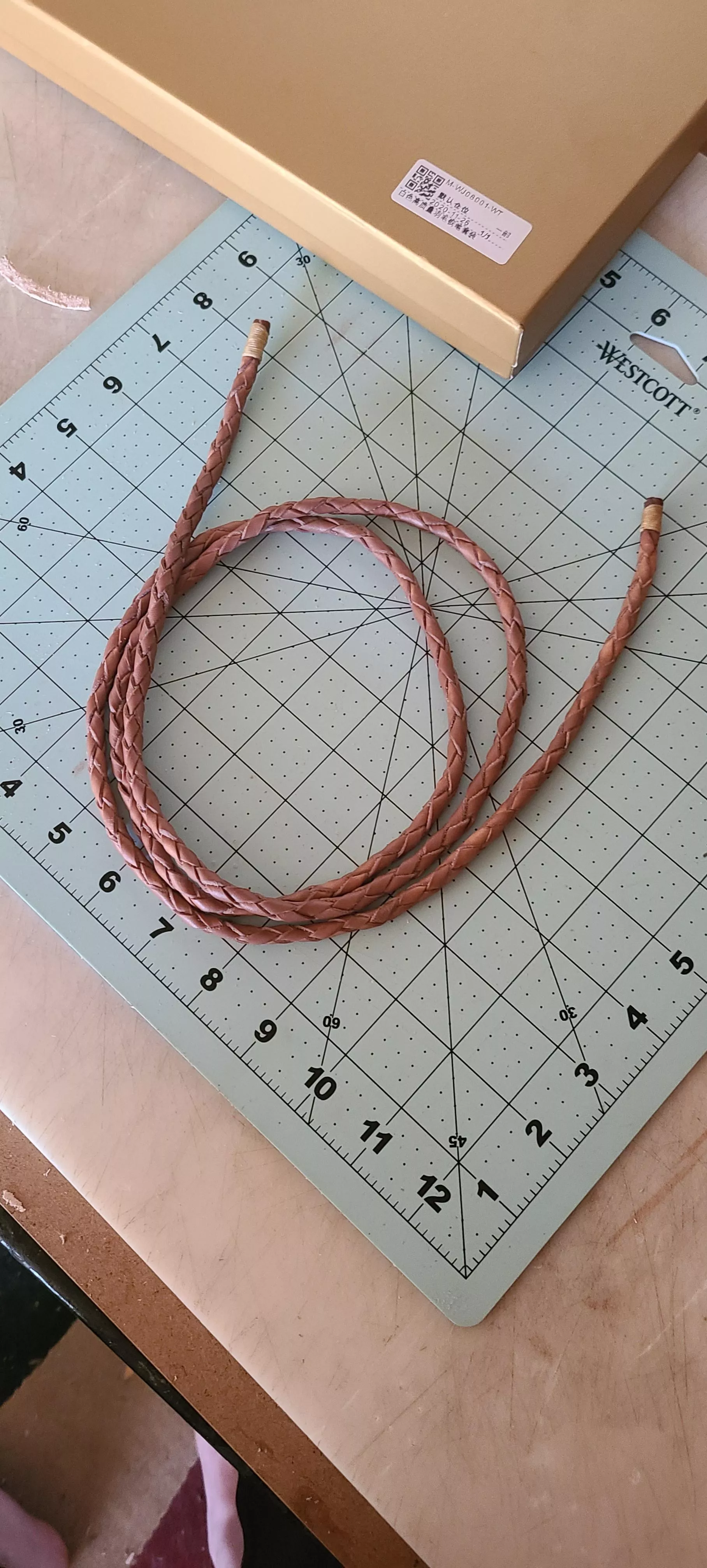 What is the concensus about leather rope for bondage? Good aesthetic? Prototype below. posted by BlueSageSP