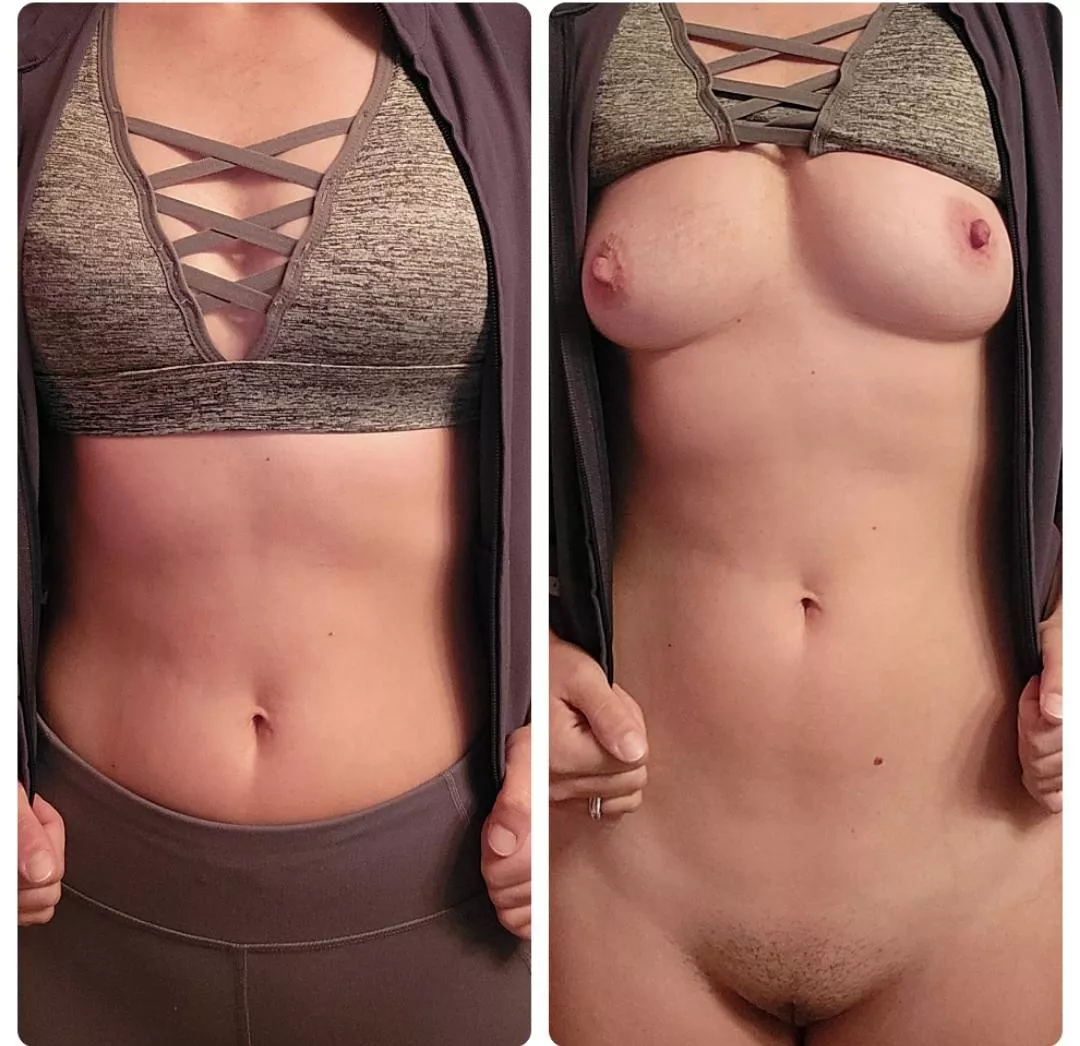 What people at the gym get to see VS what people at Reddit get to see 😊 posted by CuriousCouple2012