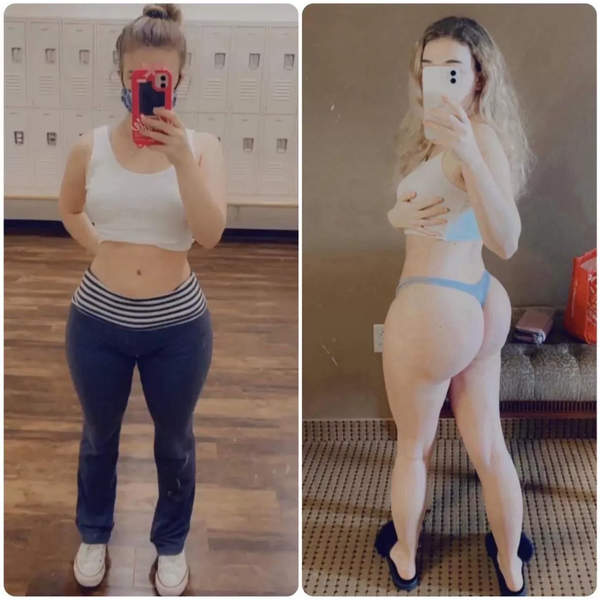 What the gym sees VS what Reddit sees posted by realprettyangel