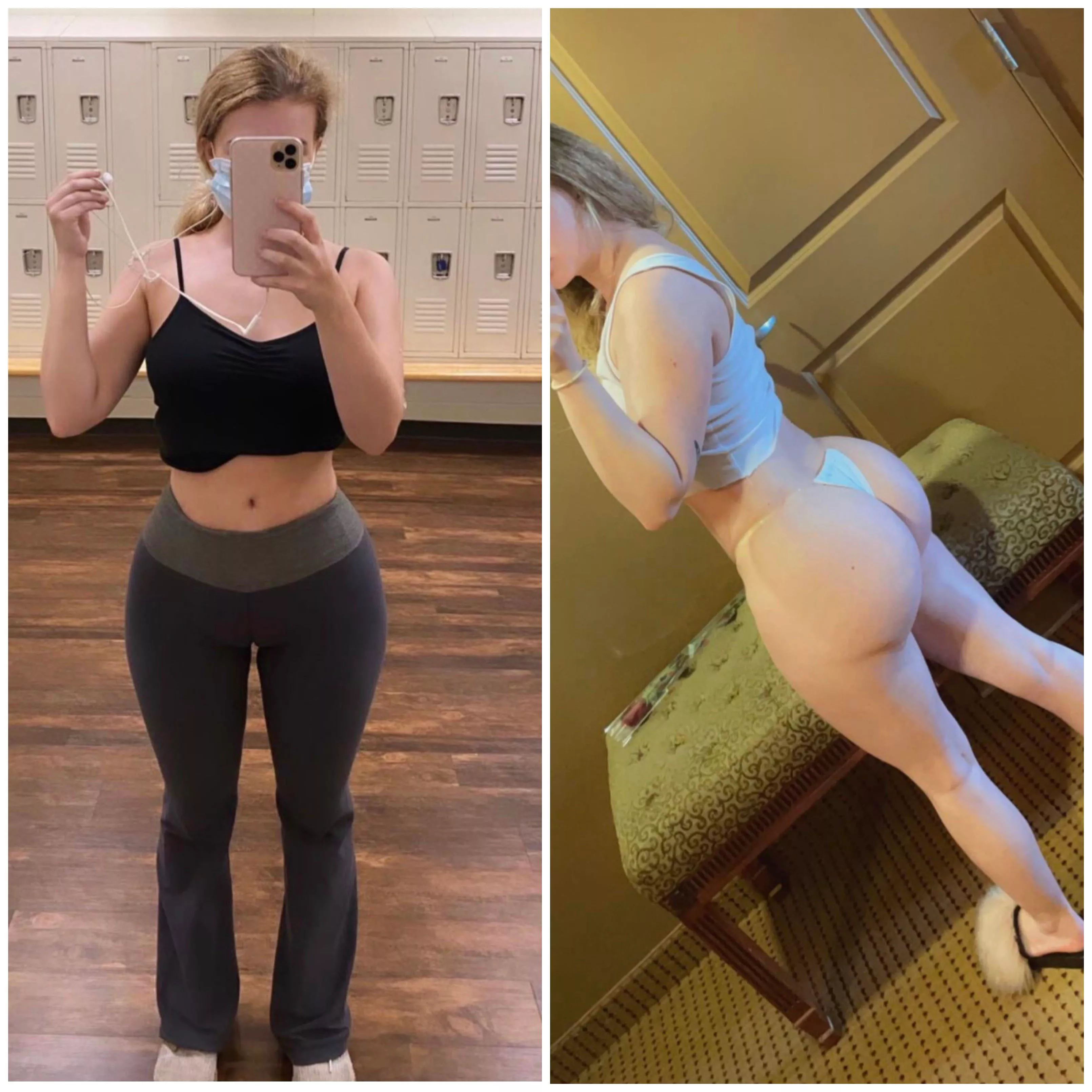 What the gym sees vs what Reddit sees [f] posted by realprettyangel