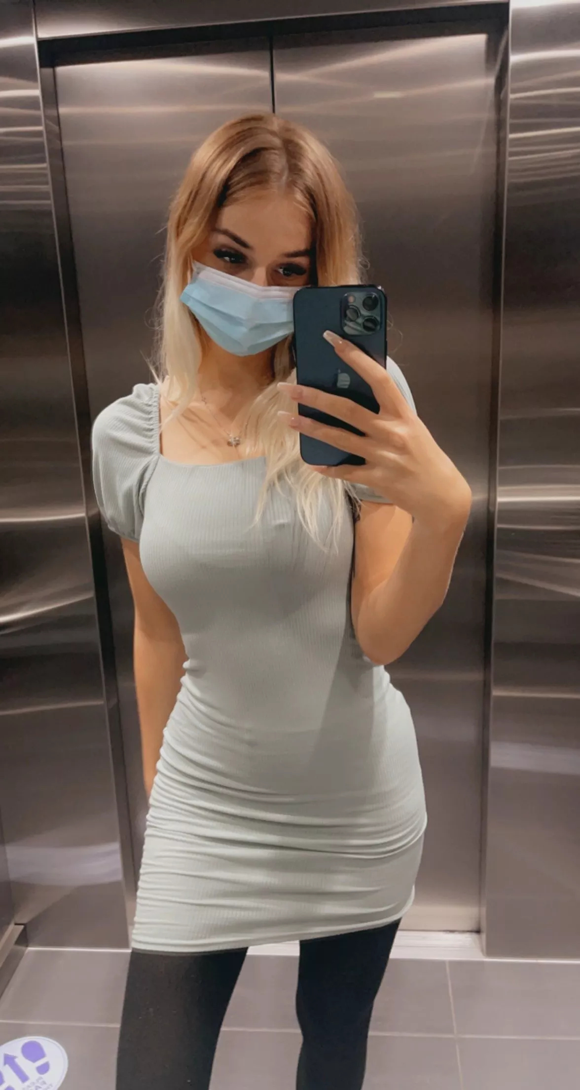 What would you do if you saw me in the elevator looking like this? posted by Goddess_Danielle_