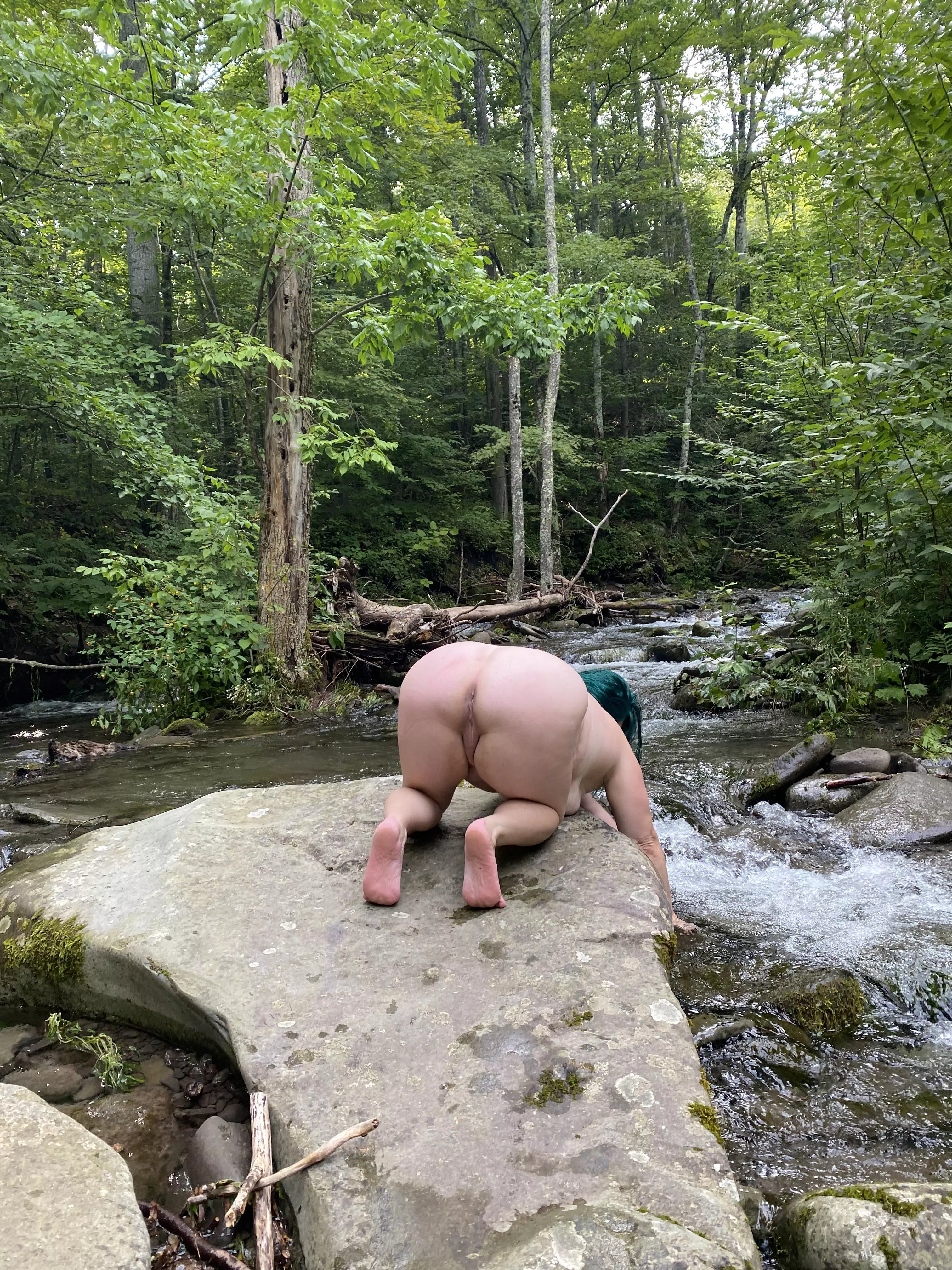 What would you do if you saw me like this while out for a hike? (F) posted by Melodic_Race2214