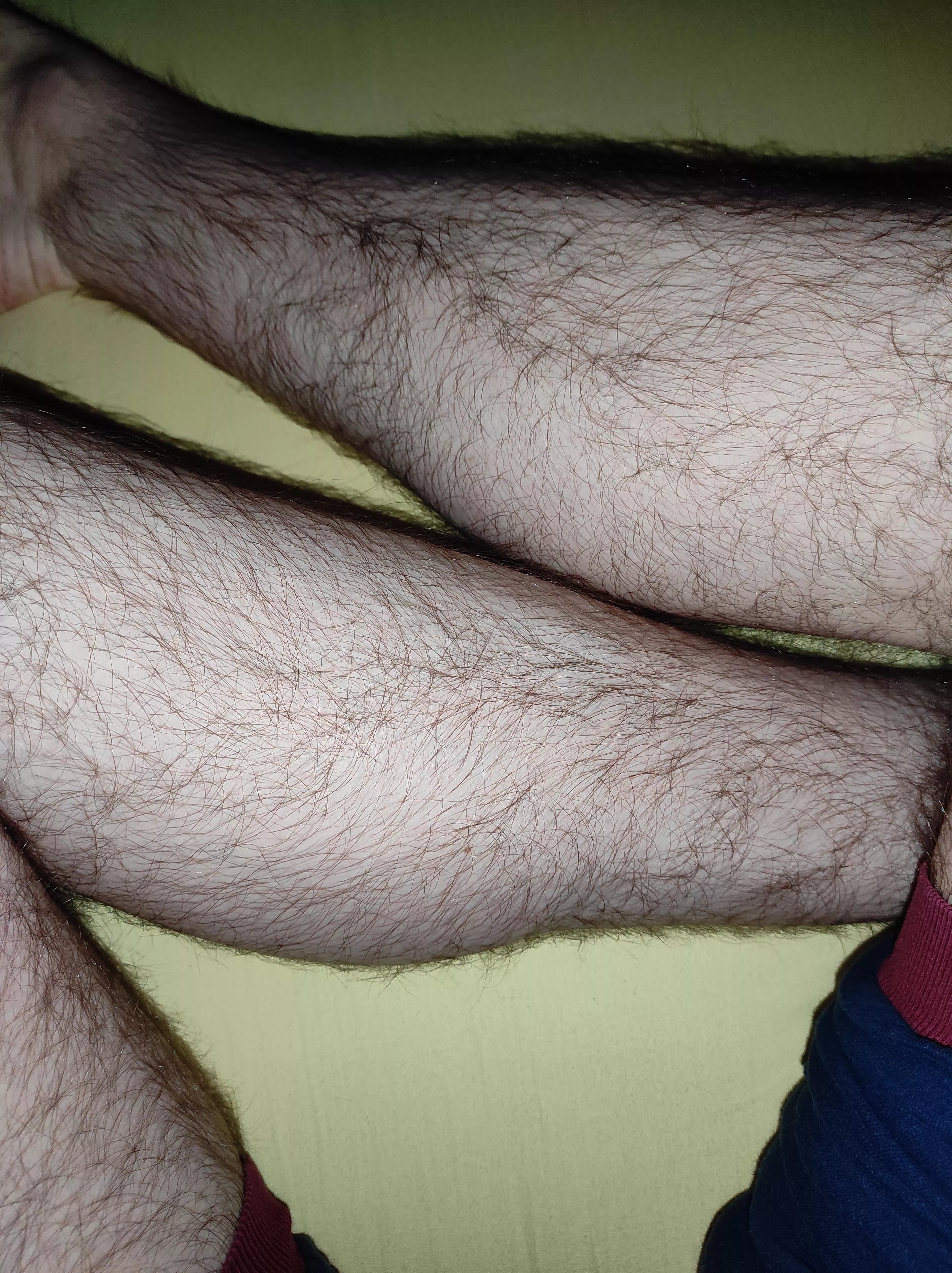 What would you do to my big hairy calves? posted by TheMoonSwimmer