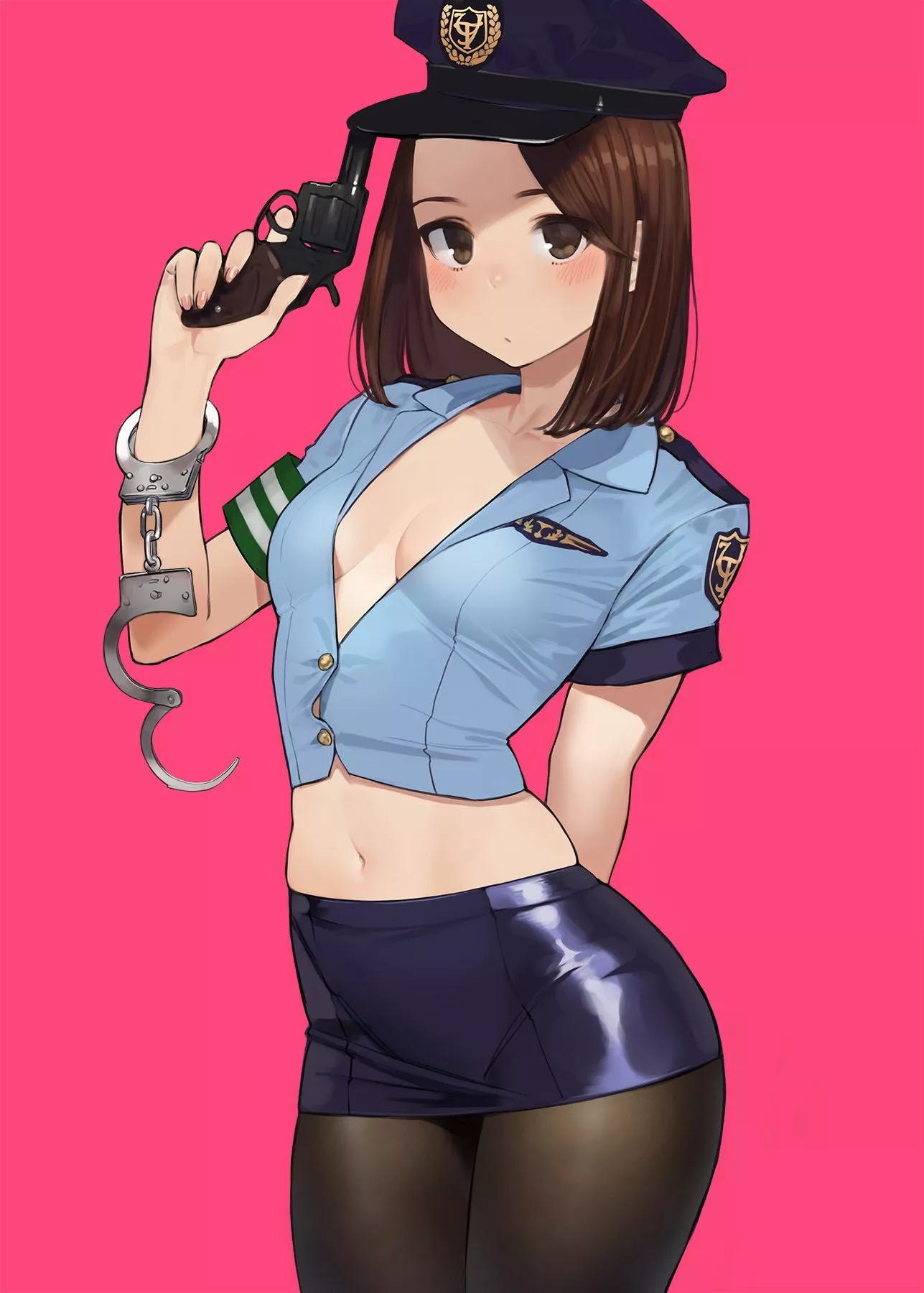 What, you want me to arrest you? (yomu (sgt epper)) [Miru Tights] posted by Shart_Shark