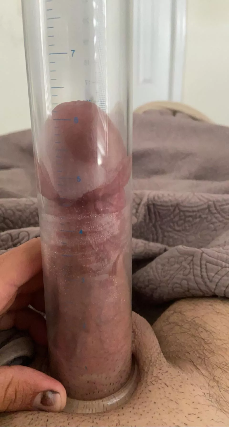 Whats a realistic permanent girth goal? 4.2 at base 4.7 at thickest and 6.2 erect length. I went in this pump soft and I notice when I go in hard I reach a little past 6 1/2. My 1 3/4 inch long head makes the shaft look quite a bit smaller which is why I posted by Zealousideal_Cow8070