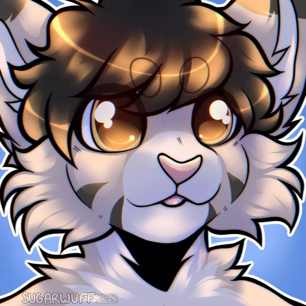 What’s he looking at? (Art by me, Sugarwuff) posted by sugarwuff