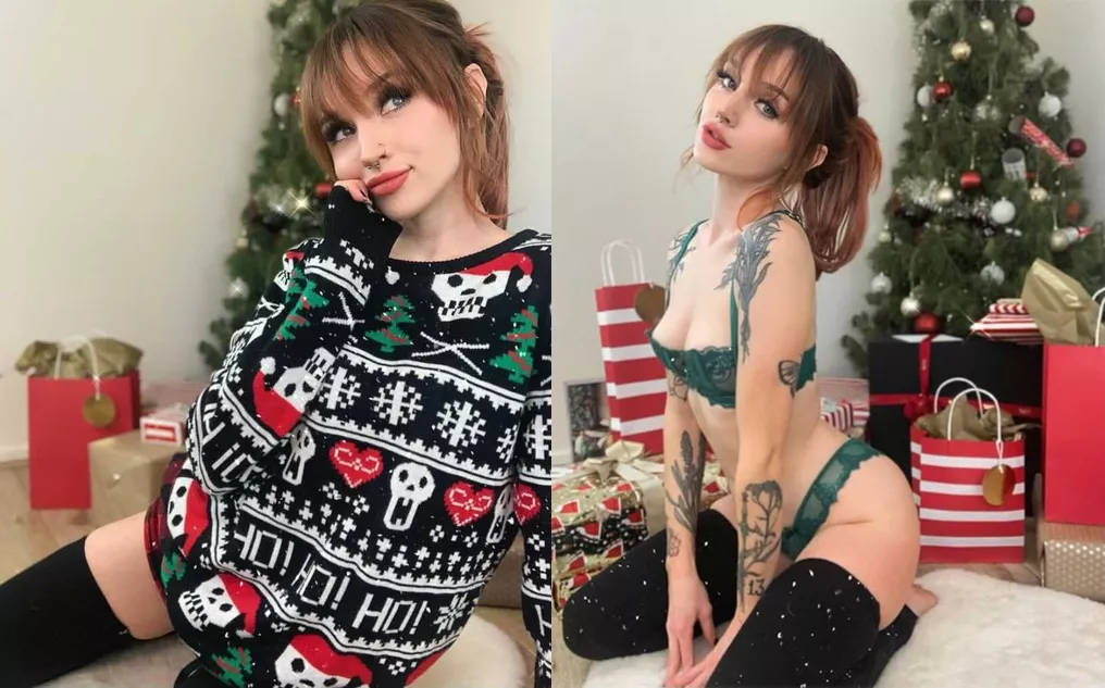 What's underneath 🎄 with Blink posted by SuicideGirls