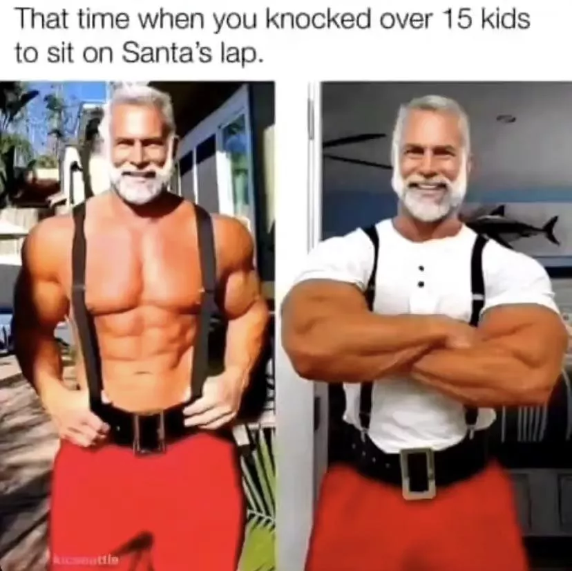 When Santa is a Daddyâ€¦ posted by Muscled_Daddy