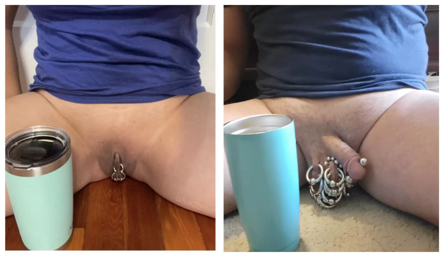 When someone tells you that u/Lukejedi94 has a similar coffee cup and seemingly similar interests, you have to copy his pose and wonder who wore it best 🤔 posted by luv2bstuffed