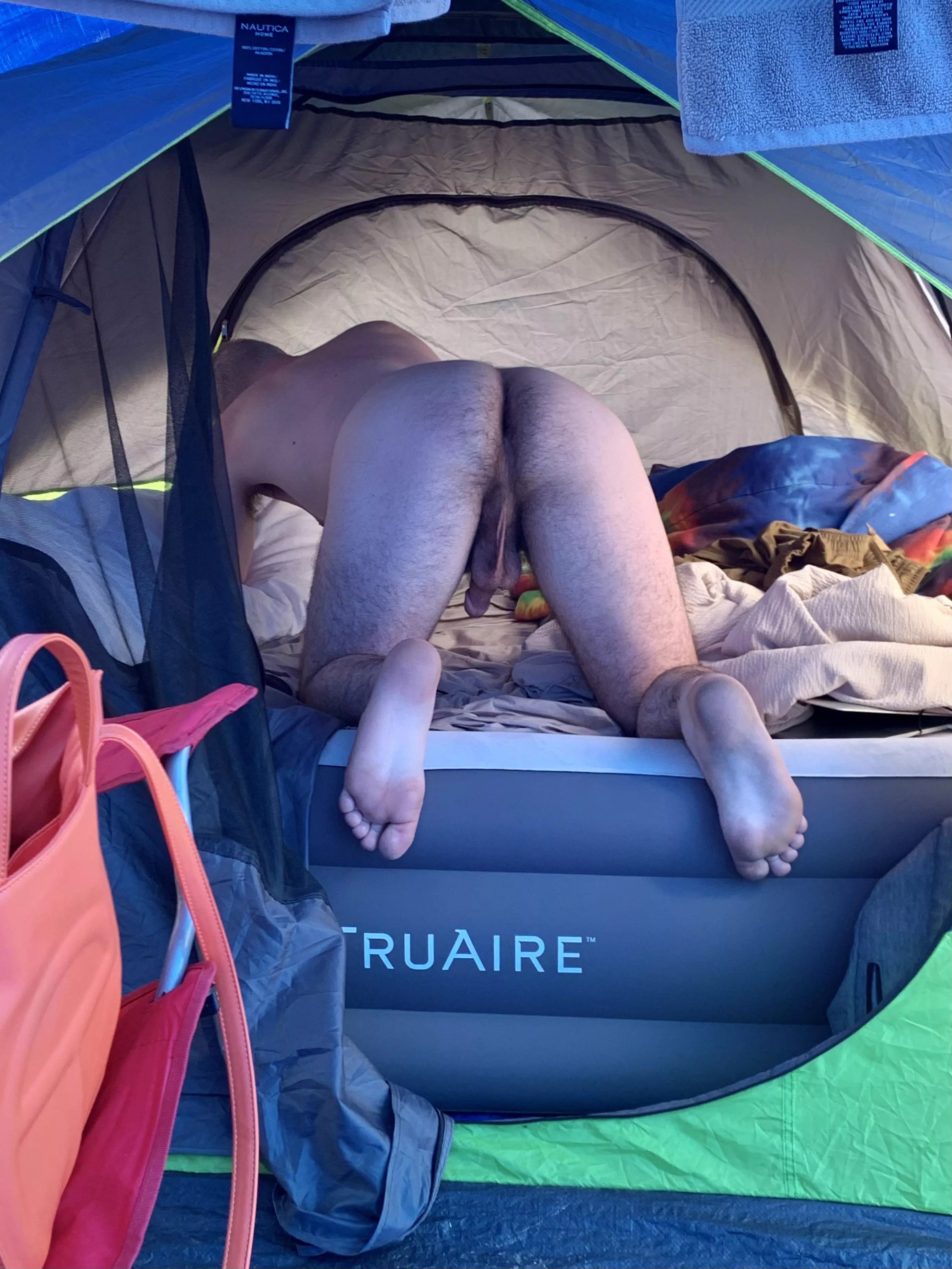 when you take your bottom camping posted by lust4likes