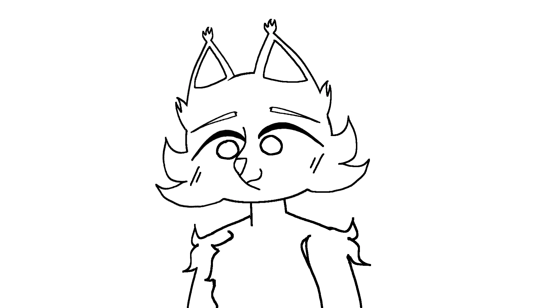 when you want to make a fursona but suck at drawing. (my new fursona doesnt even have a color palette or name lmao) posted by _chipthefemininechap