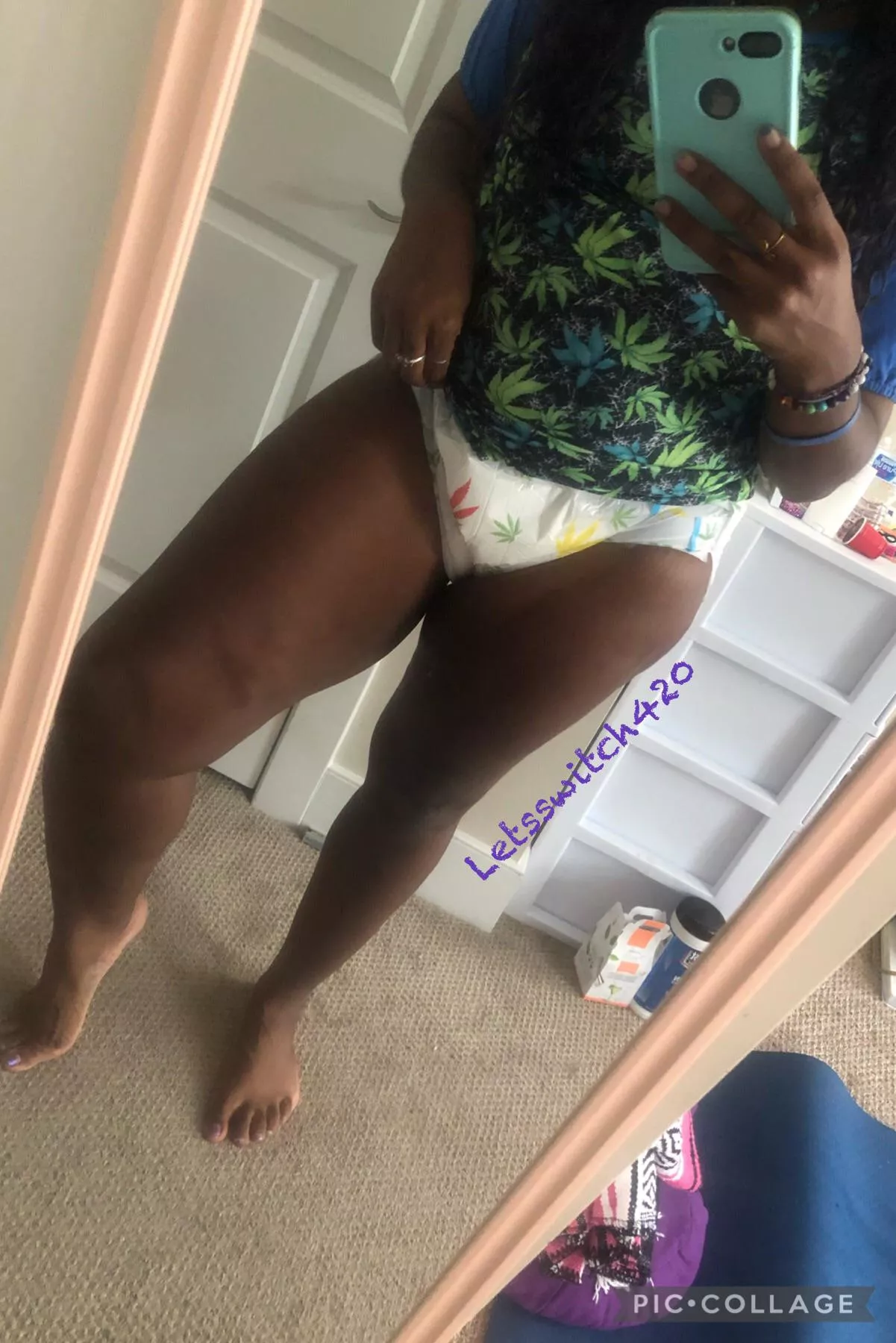 When your diapers and onesie match!!! posted by letsswitch420