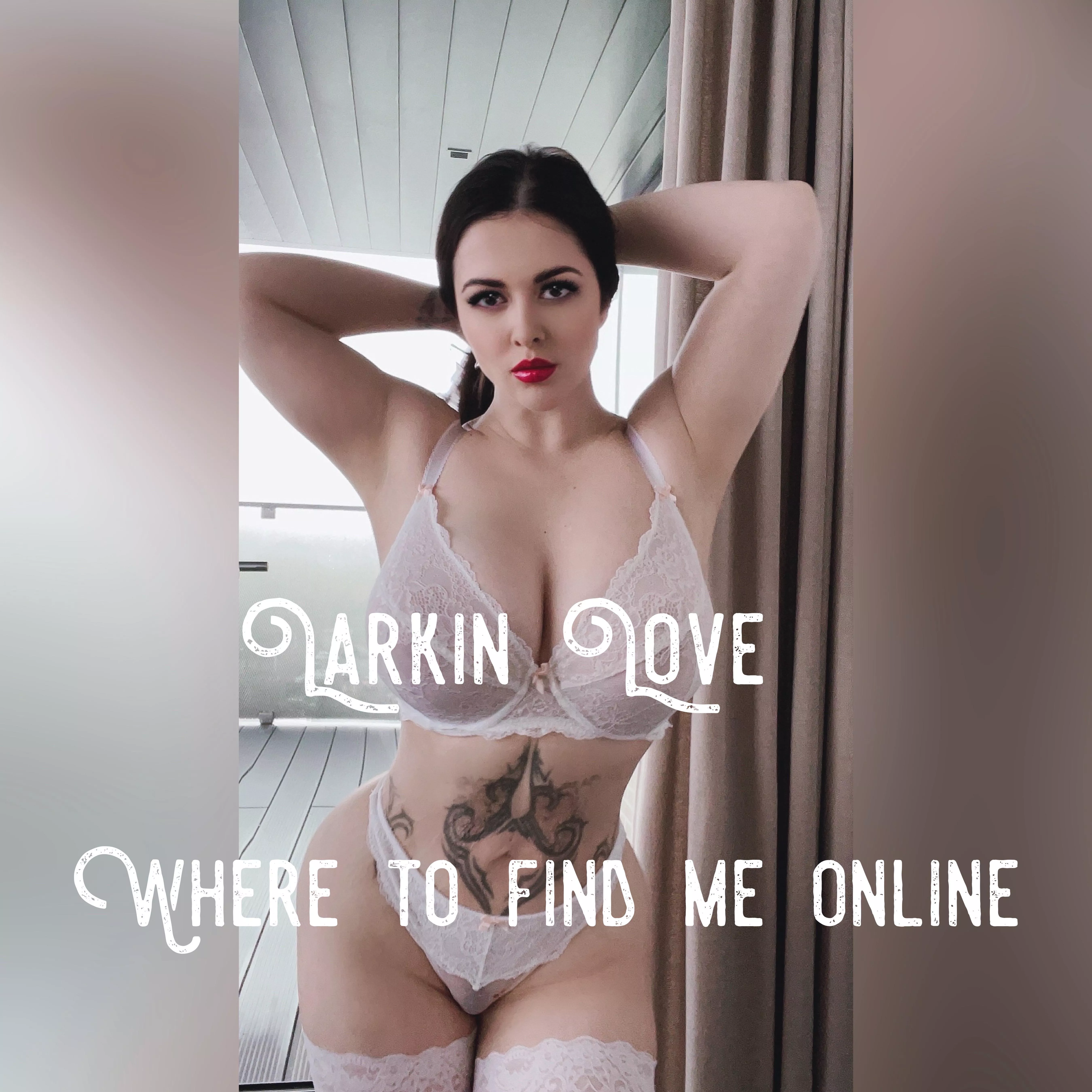 Where to watch my videos, chat with me, and more! Links in comments. posted by larkinlovexxx