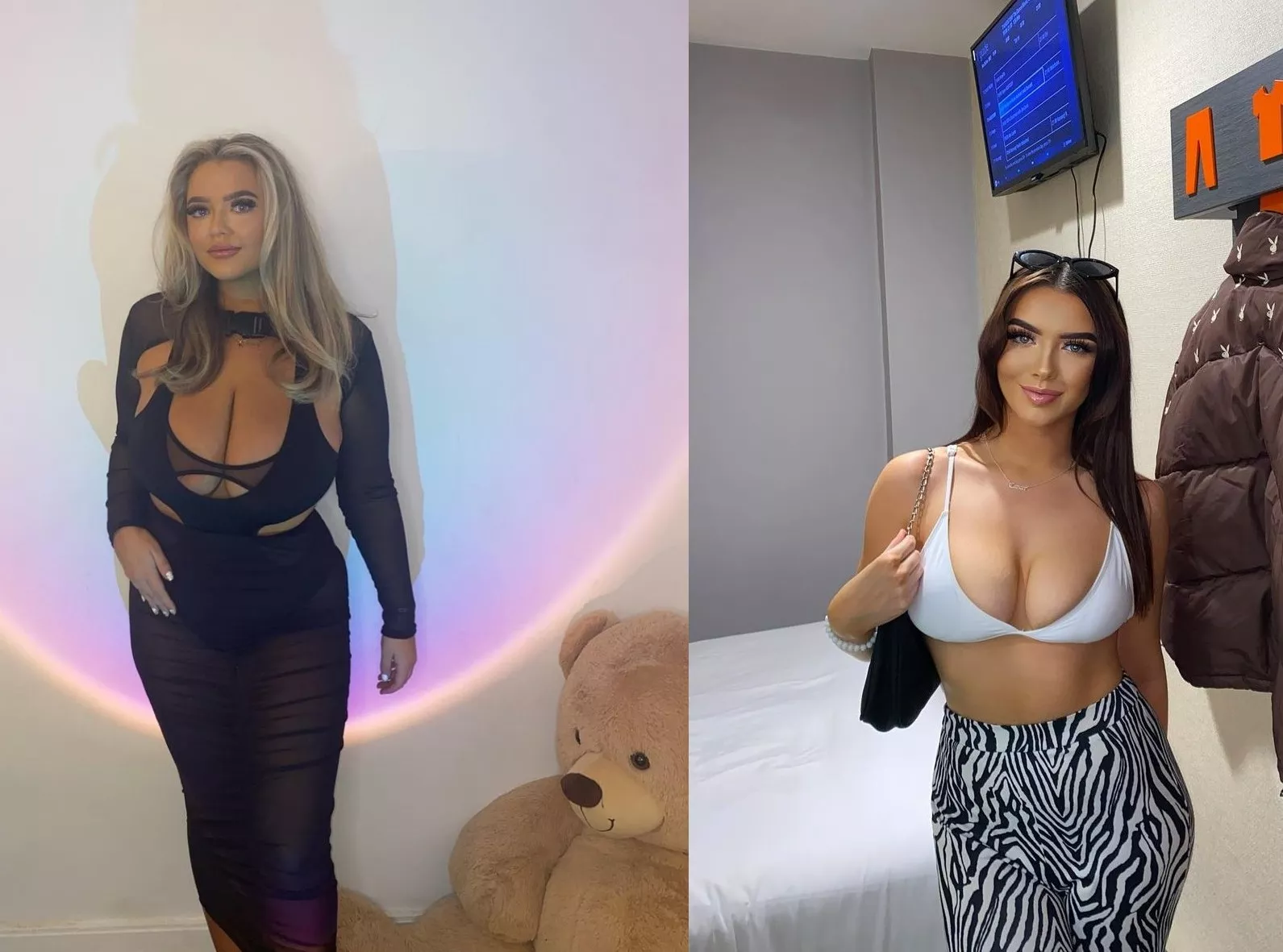 Which big titted chav? posted by Babes090