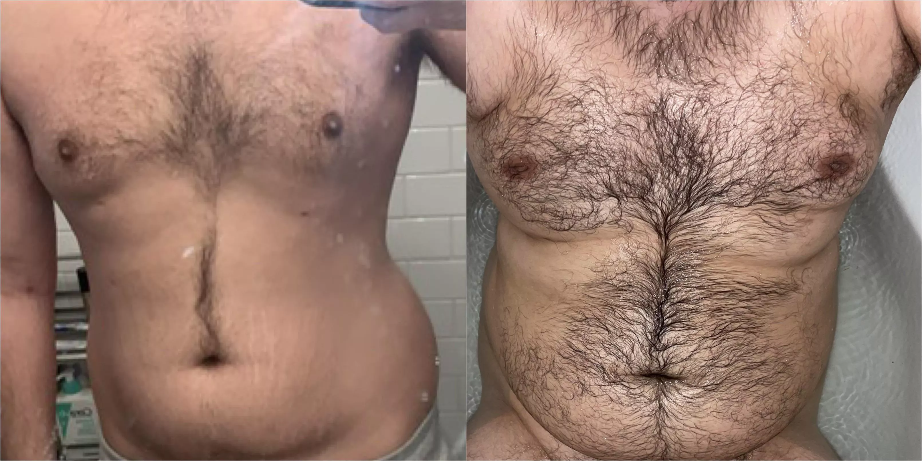 Which do you like better? Gained some belly in the last year posted by Hairbair12